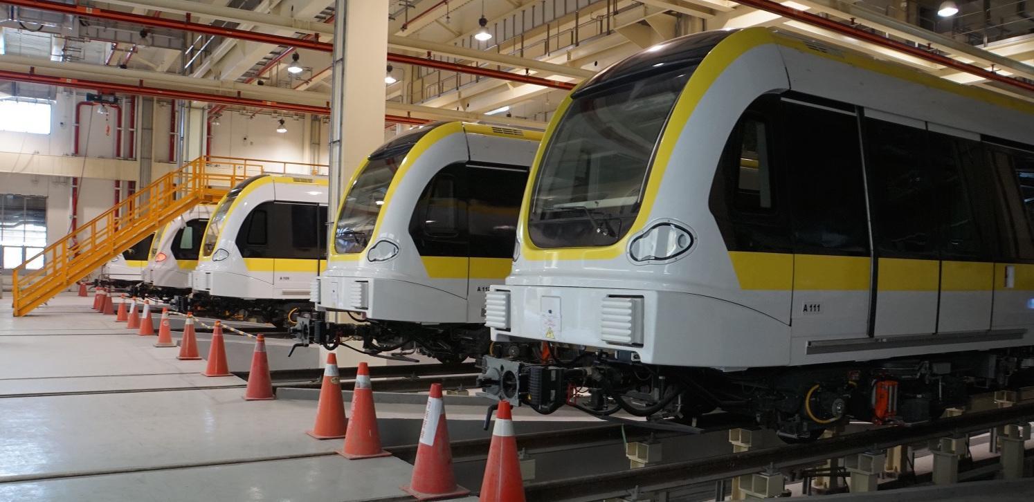 環狀線列車。(翻攝自三環六線進度公開專頁)