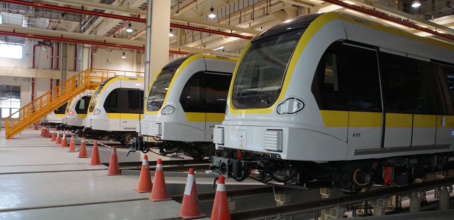 環狀線列車。(翻攝自三環六線進度公開專頁)