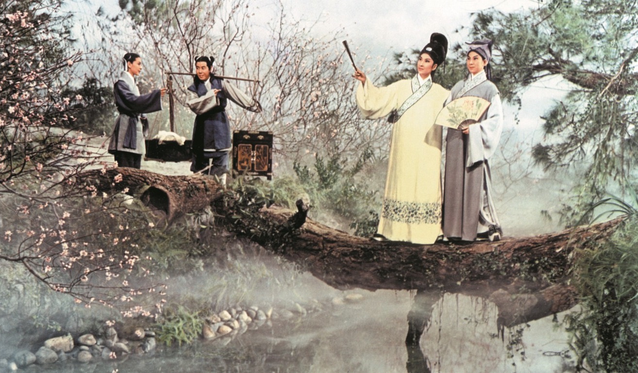 經過幾十年時光的淬鍊，《梁山伯與祝英台》依然大受歡迎，擠入金馬奇幻影展的「K歌場」，讓觀眾台上台下一起唱〈十八相送〉。（金馬影展執行委員會提供）