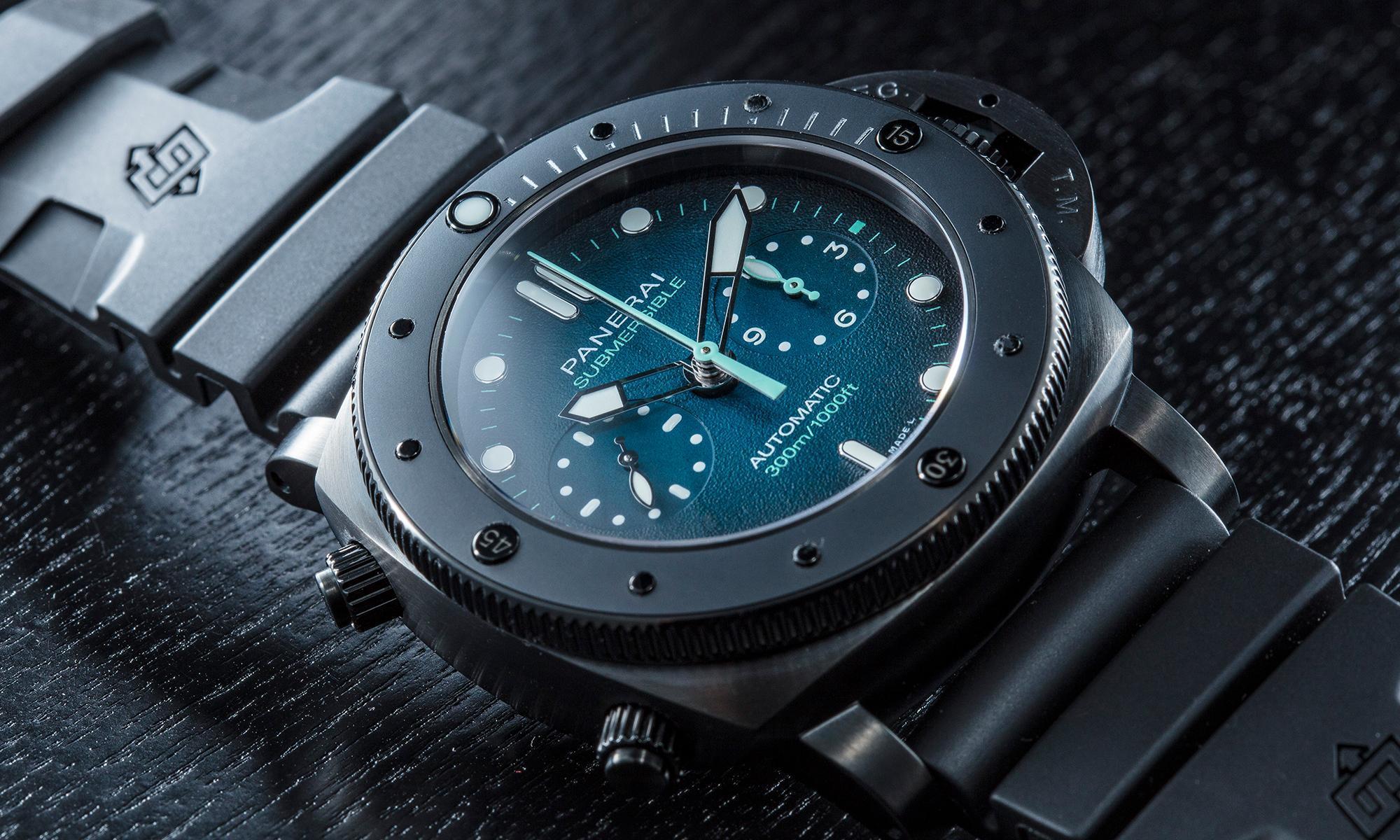 Submersible Guillaume Néry特別體驗版PAM00983限量僅15只,每一位買家將獲邀遠赴法屬波利尼西亞的茉莉亞島,到訪現居當地的Guillaume Néry,參與別開生面的獨特體驗。錶款定價NT$ 1,220,000。