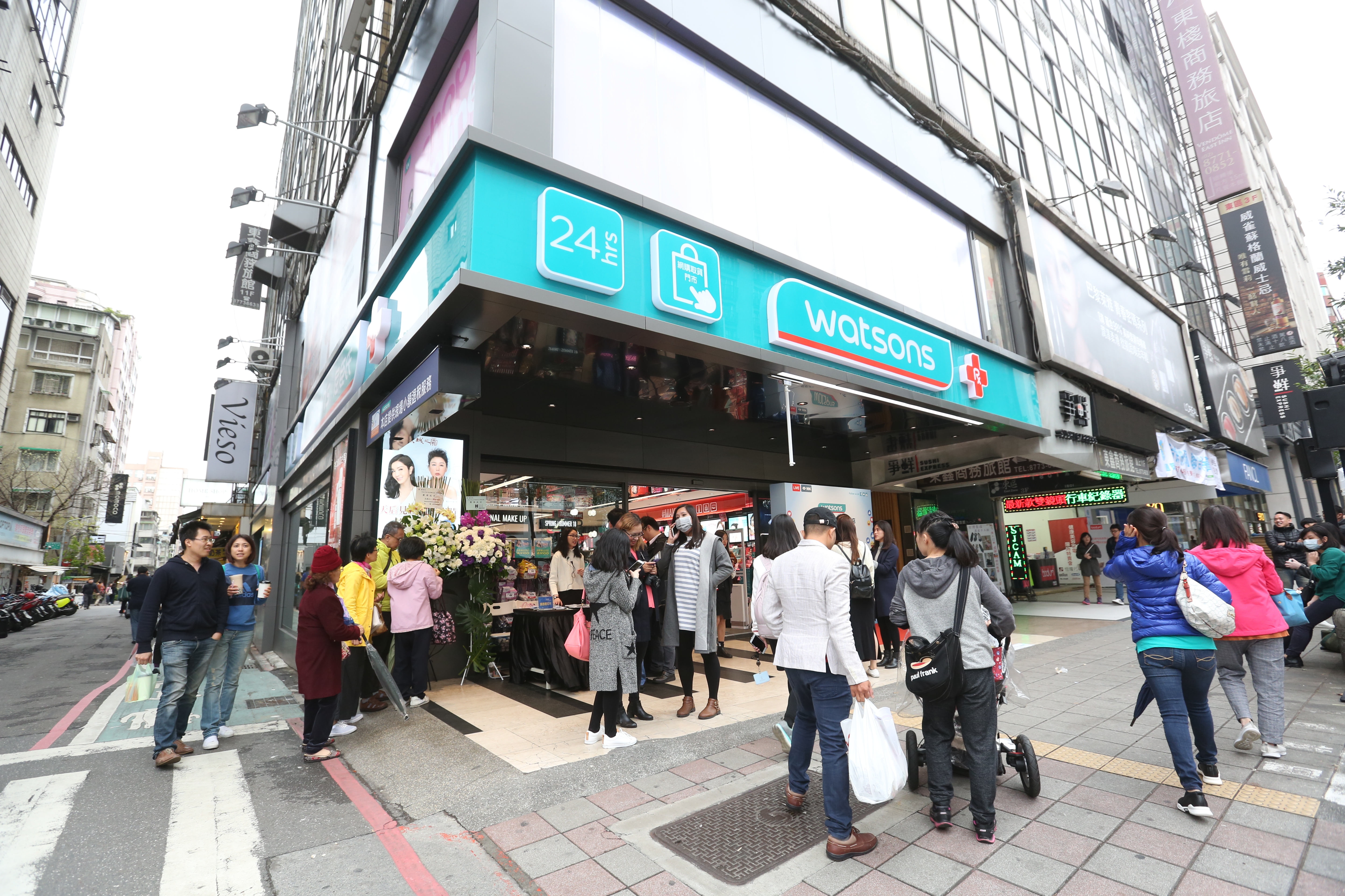 屈臣氏日前發生店員被客人攻擊的事件，圖為示意圖，非事發店家。