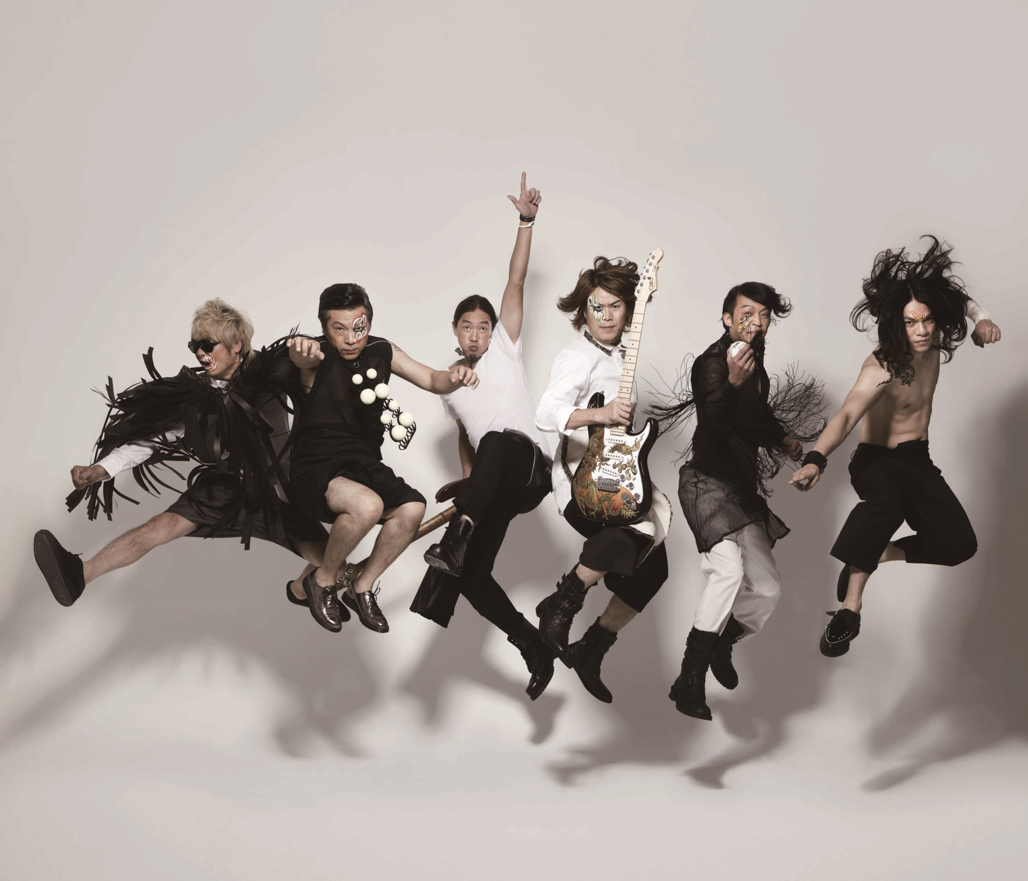 4月20日舉辦的《SUPER BAND團團轉》演唱會,聚集董事長樂團(如圖)、滅火器、告五人、美秀集團等拼場演出獨家合作。(寬宏藝術提供)
