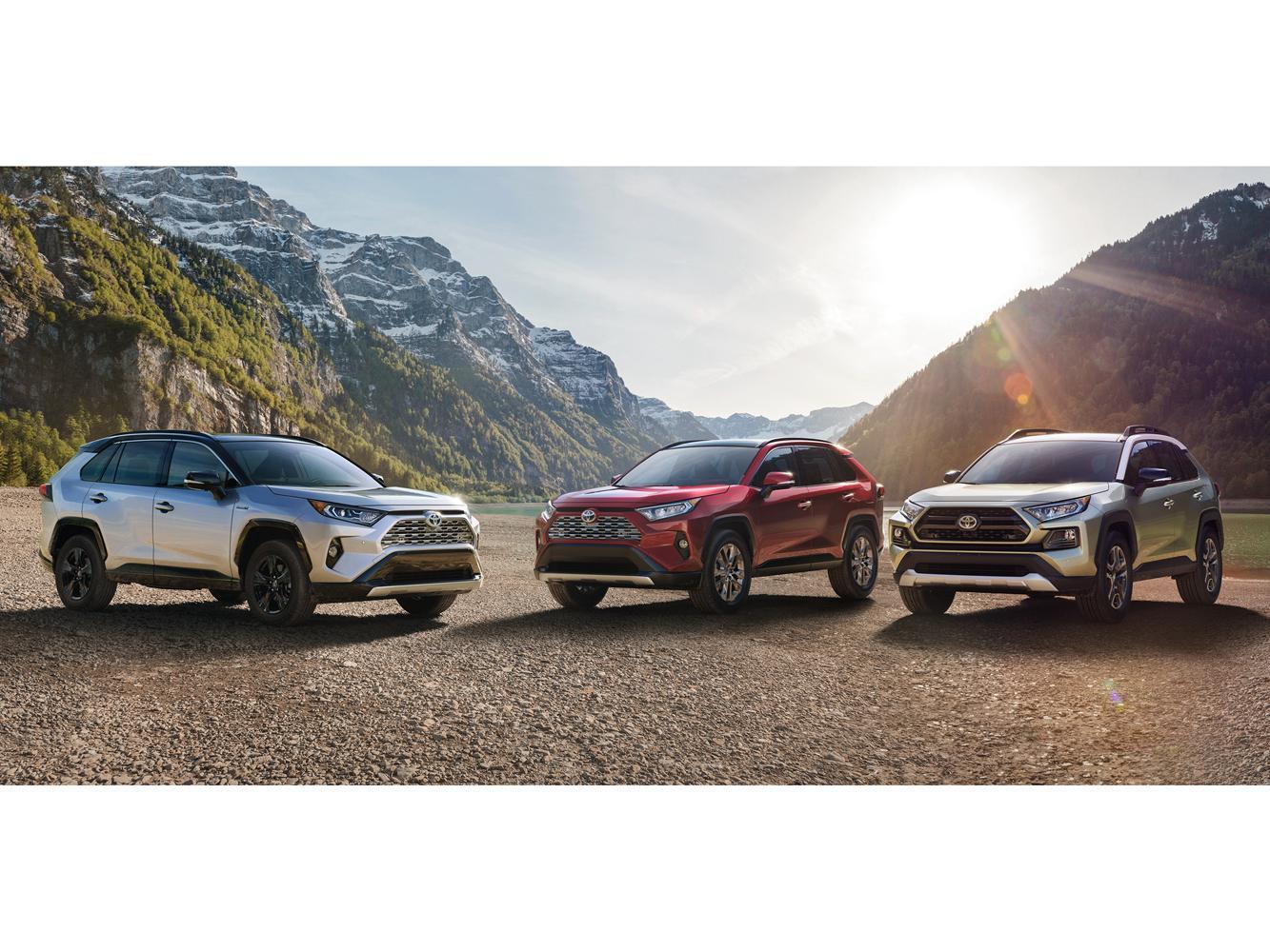 五代目RAV4引進台灣的規格共有3 種動力及 6 種車型編成。