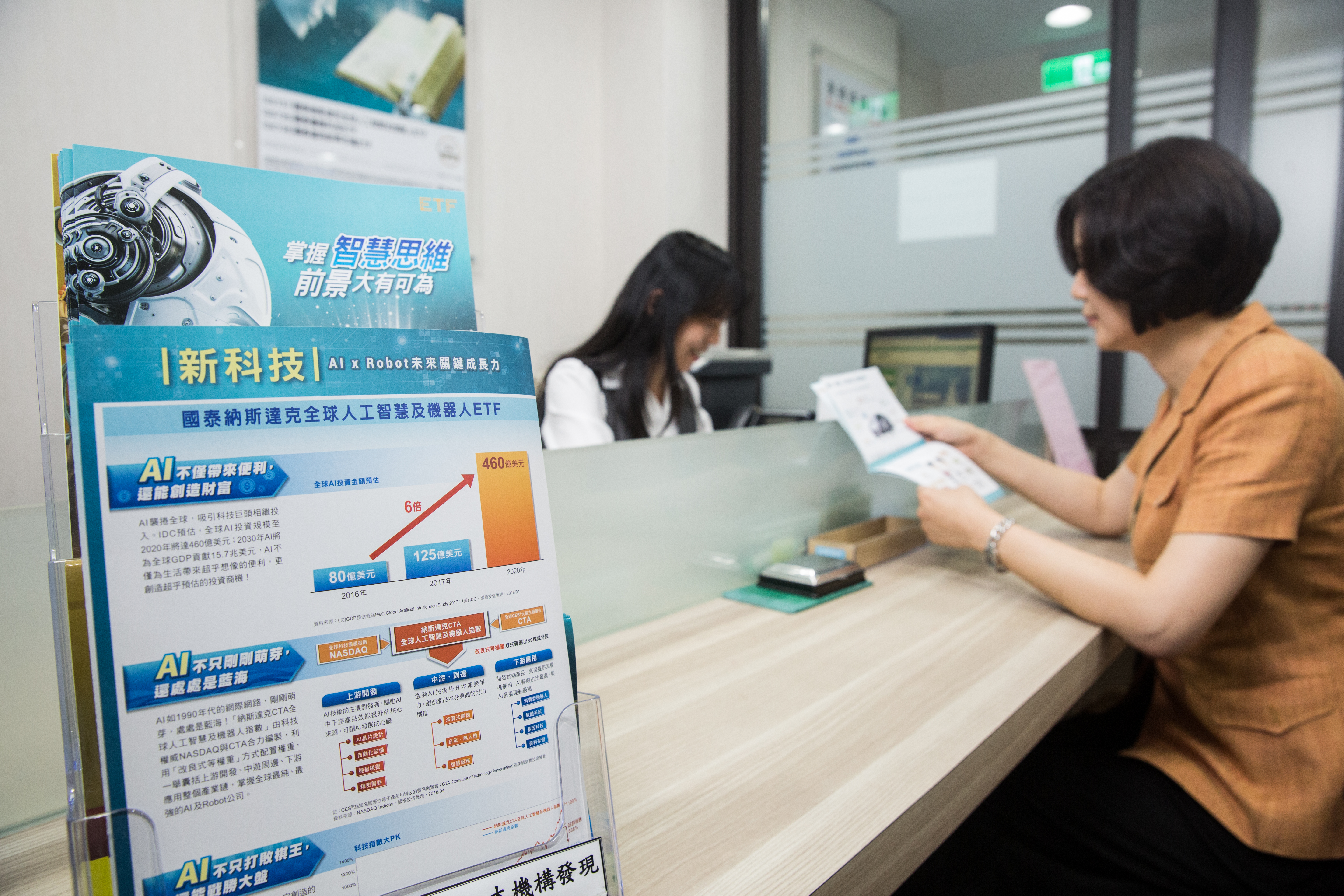 AI基金略分成2類，一種是投資AI相關產業的公司股票，另一種則是依靠AI演算能力來選擇最適投資標的。