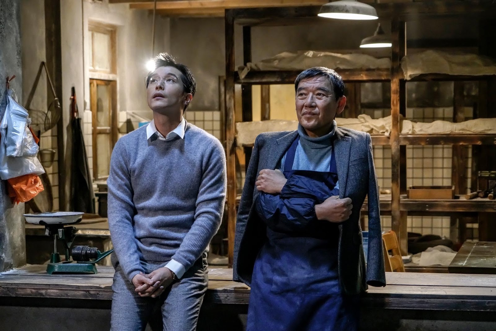 恩喬依影視集團總經理賴聰筆製作的家庭劇《幸福一家人》，在中國大陸的優酷網路平台累積點擊量破8億次，今年預計在台灣播出。左起為邱澤、李立群。（恩喬依提供）