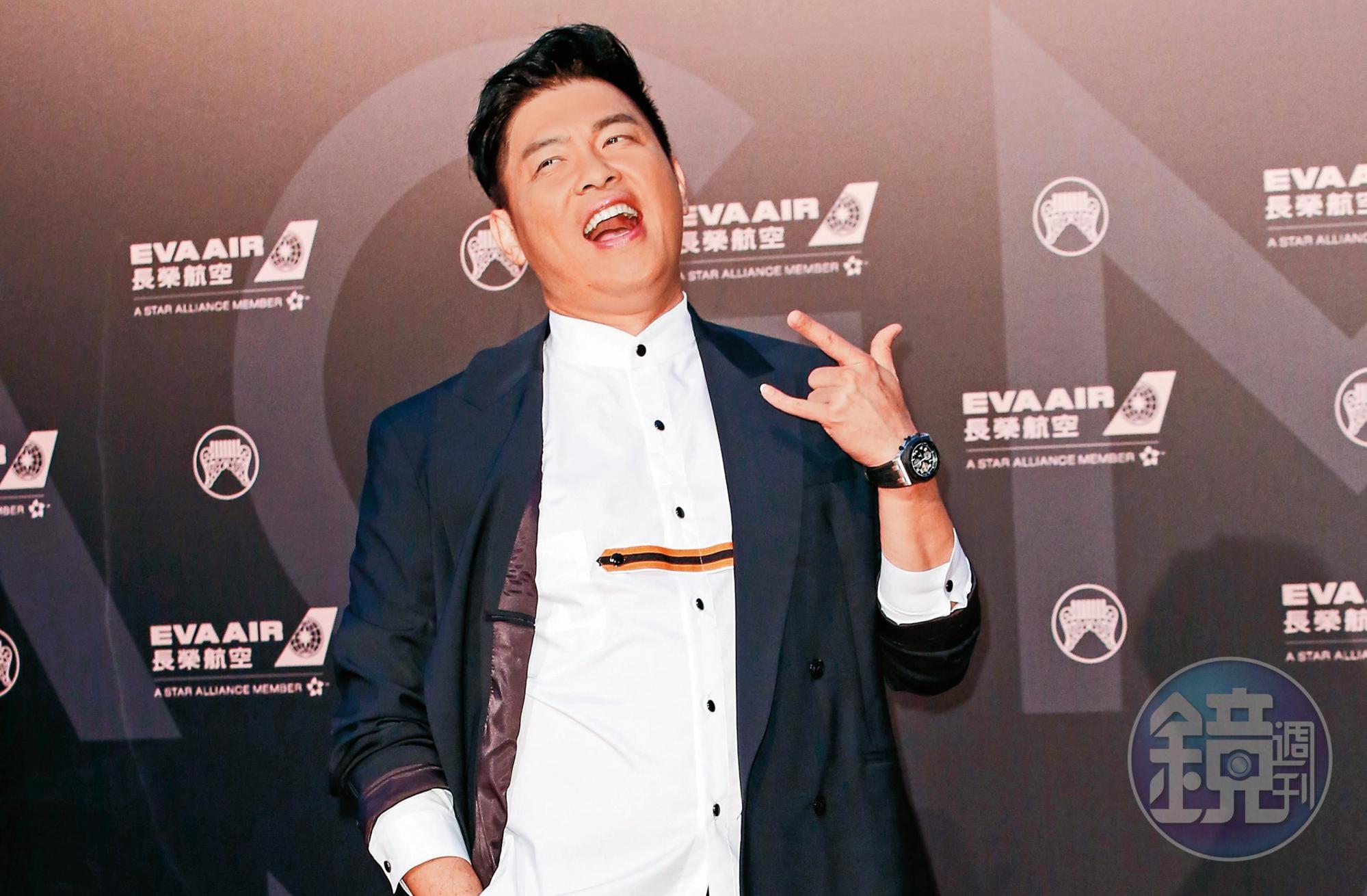 曾國城身兼主持人、演員和老闆多職,今年尾牙大手筆發出超多紅包。