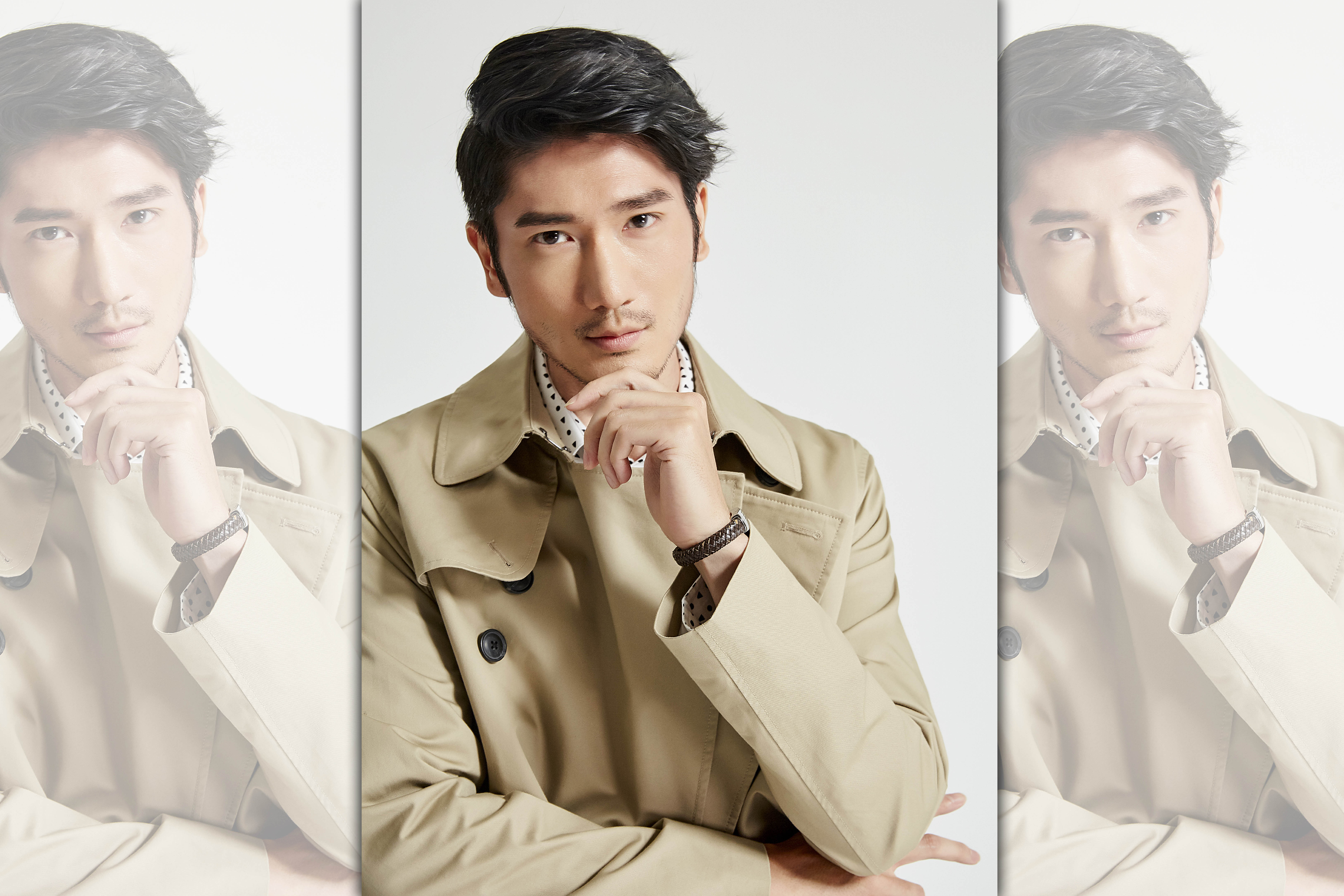 高宇橋和弟弟高以翔外形神似，但高宇橋的演藝事業才剛起步。（緯來提供）