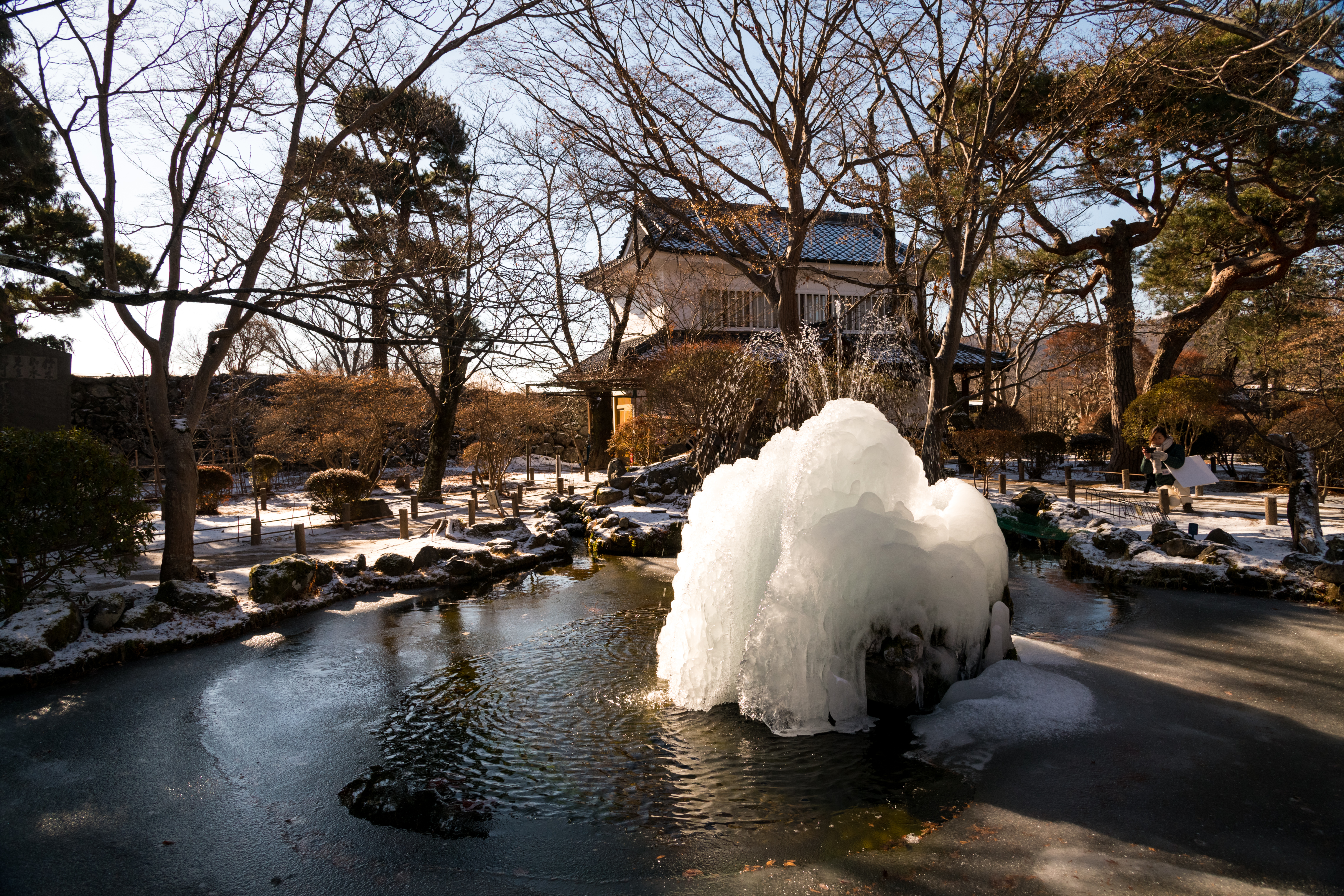 重新打造的小諸園，為市定公園，供市民散步。