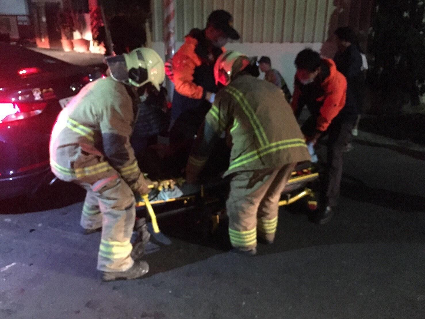 一名1歲半男童在現場就已經沒呼吸心跳,送醫救治後仍回天乏術。(警方提供)