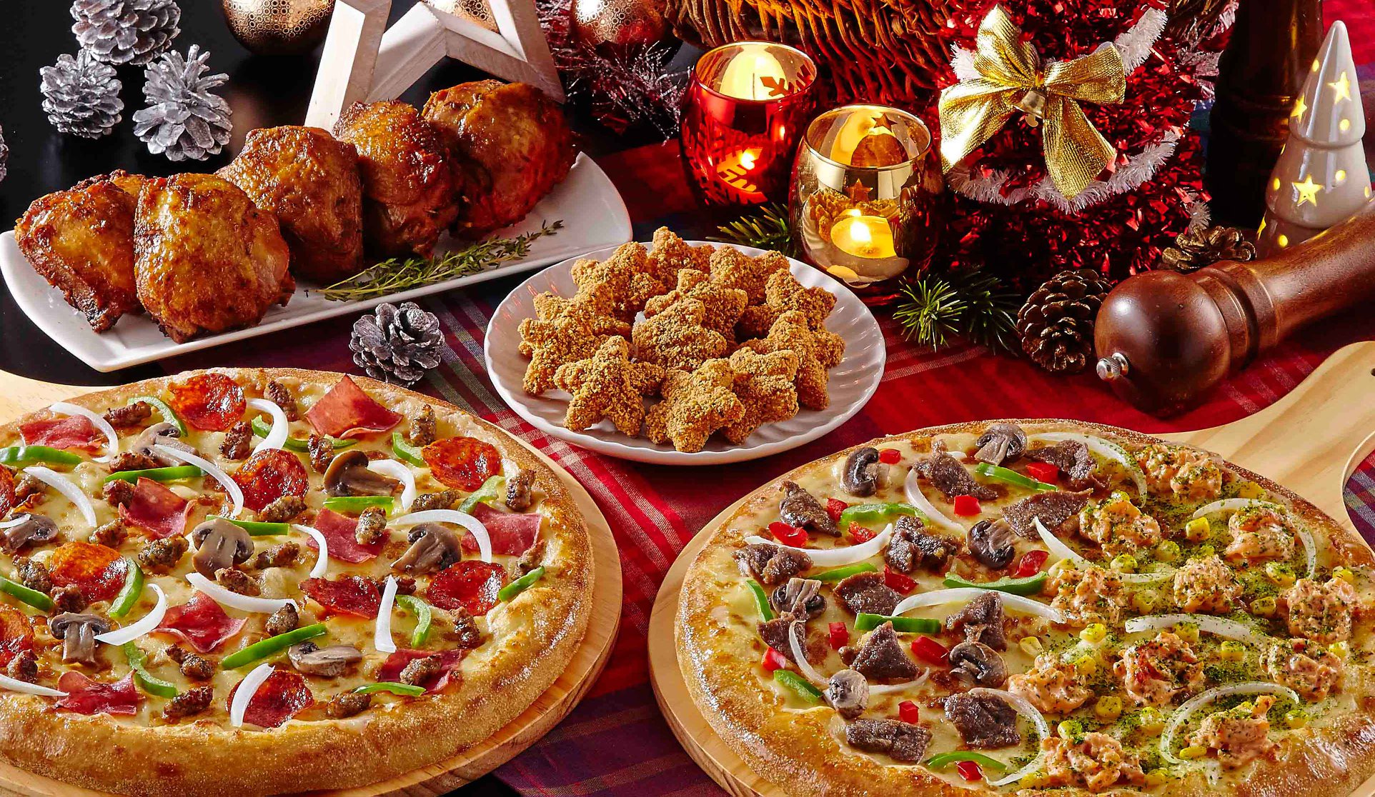 小七據傳將推出販買現烤披薩服務。（翻攝自達美樂粉絲專頁）