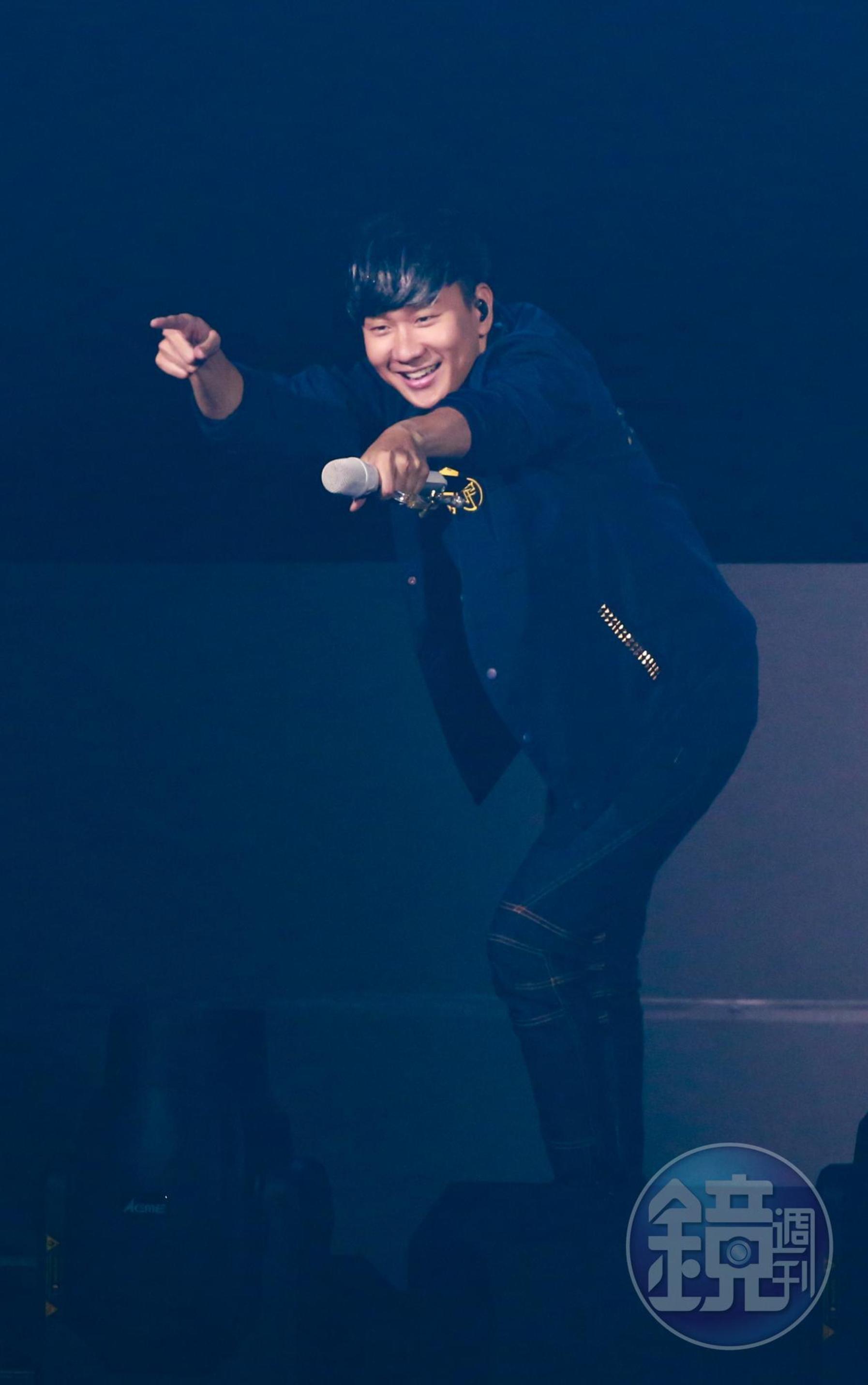 林俊傑擁有廣大粉絲,演唱會也有許多藝人名人朝聖。