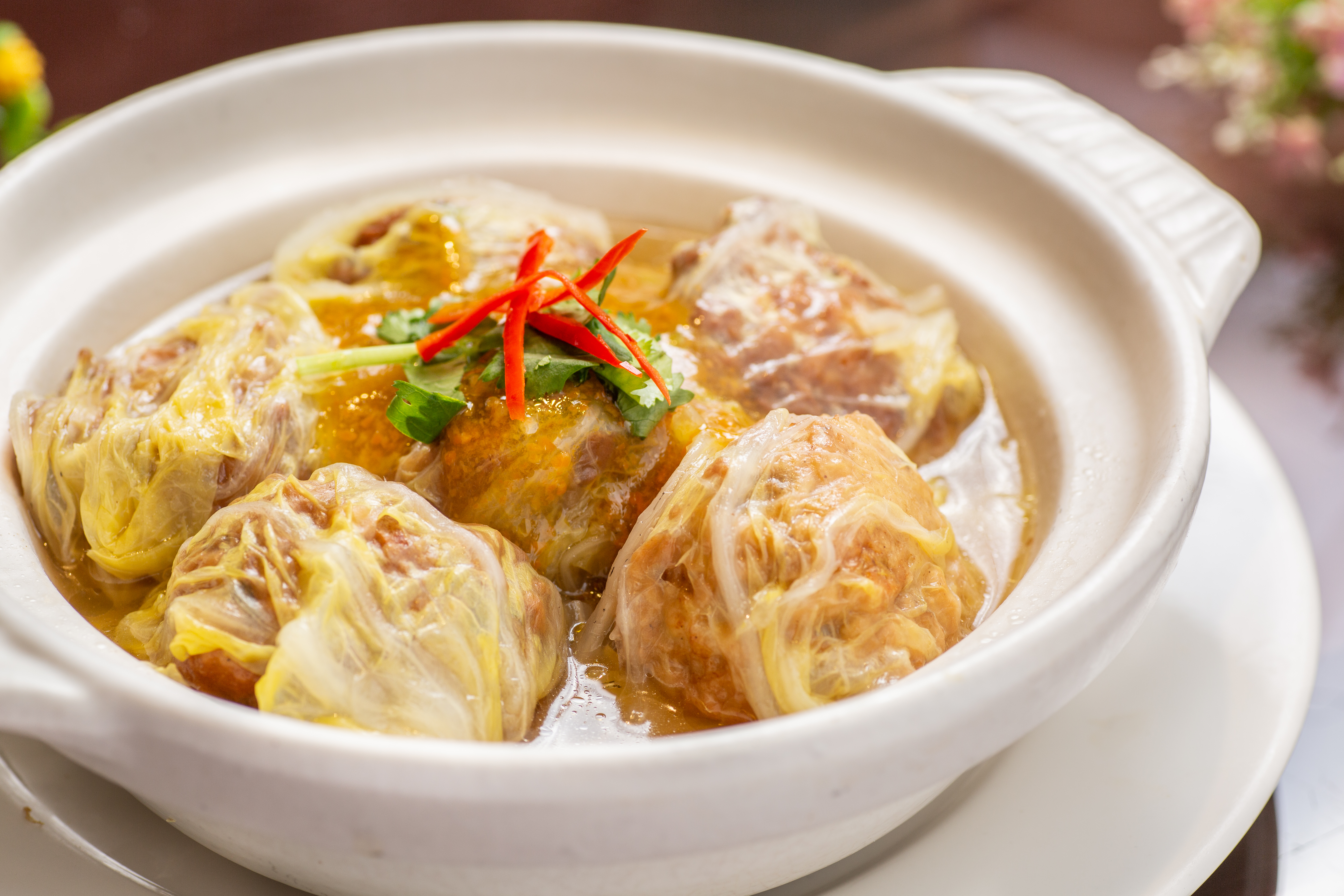 「北平金廚」主打素的北方麵點、中菜和創意蔬食料理。