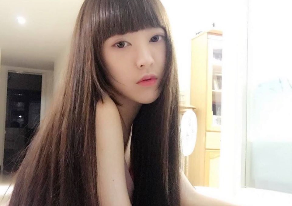 亮眼外表卻讓許恬恬惹來是非，被誣指為性愛影片女主角。（翻攝畫面）