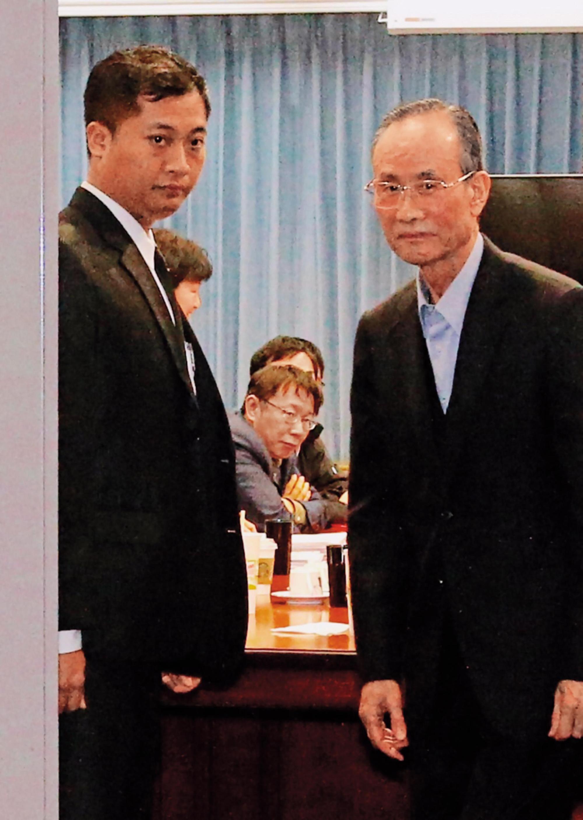柯P對大巨蛋交易樂觀其成，也希望就此斷開與趙藤雄的恩怨情仇。（中央社）