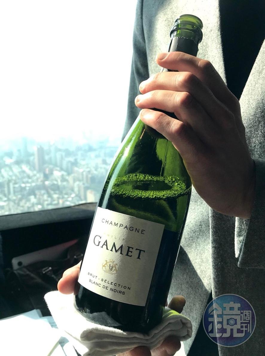小農香檳「CHAMPAGNE PHILIPPE GAMET」。