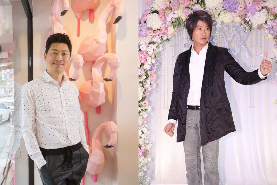 主持人侯昌明(左)和歌手游鴻明(右)因為名字都有「明」,外型也有幾分相似,導致常常被認錯。(本刊資料照)