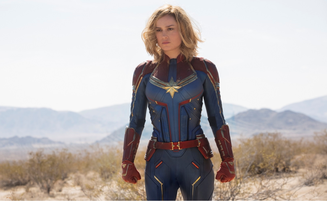 布麗拉森飾演的驚奇隊長將是未來10年漫威宇宙的靈魂人物，也是復仇者們能擊敗薩諾斯的關鍵。（迪士尼提供）