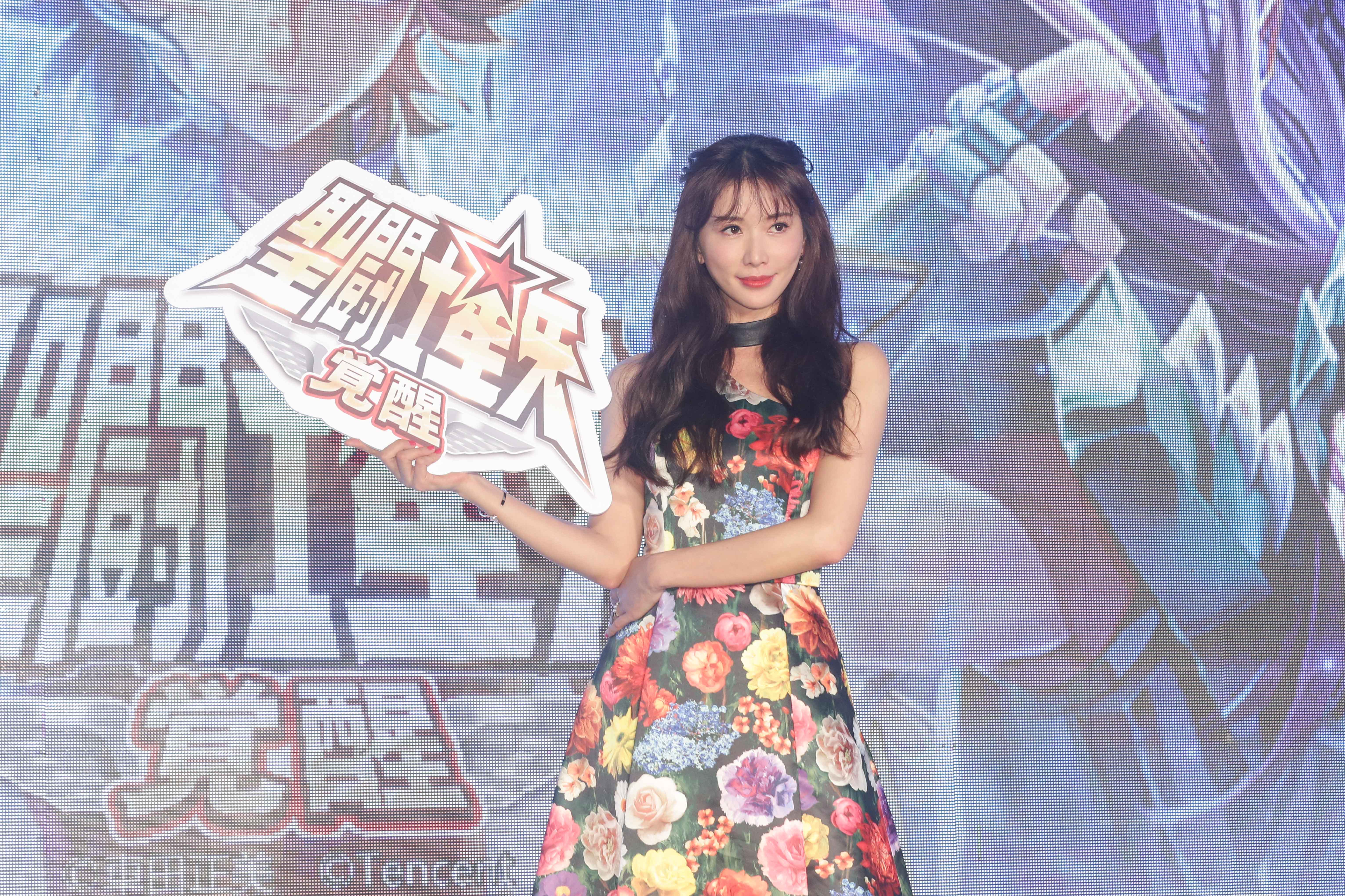 林志玲為手遊代言，化身女神雅典娜。