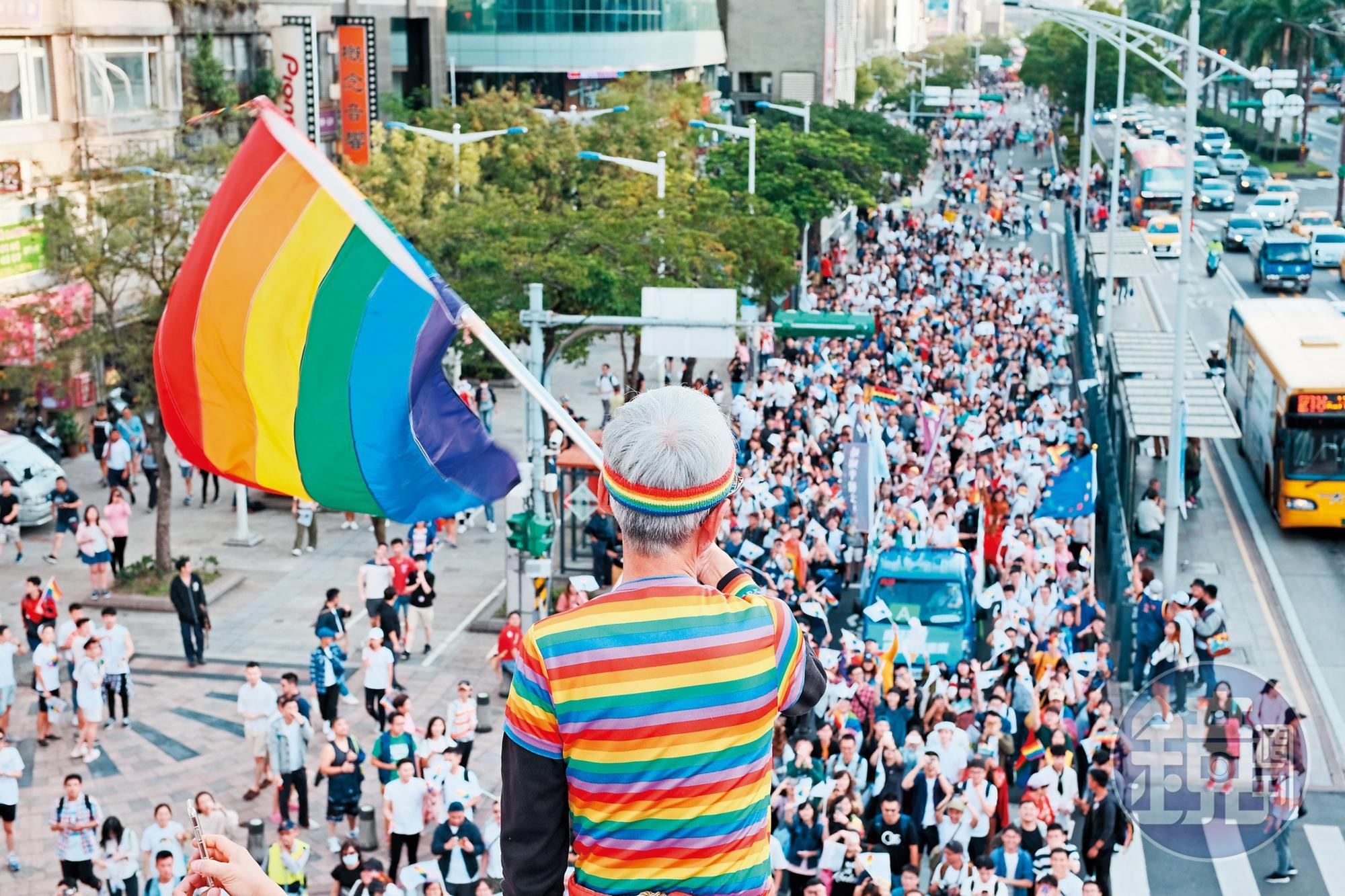 婚姻平權大平台喊話，盼立委理解同志家庭卑微請求，通過能夠符合釋憲的法案。