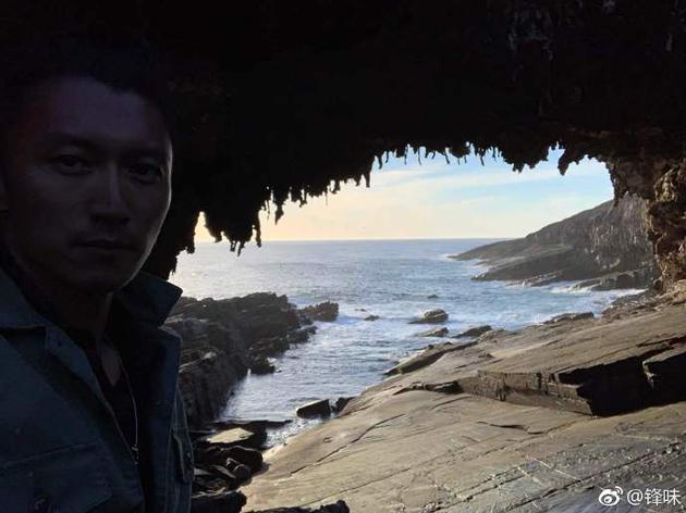 謝霆鋒自拍，你有看到他嗎？（翻攝鋒味微博）