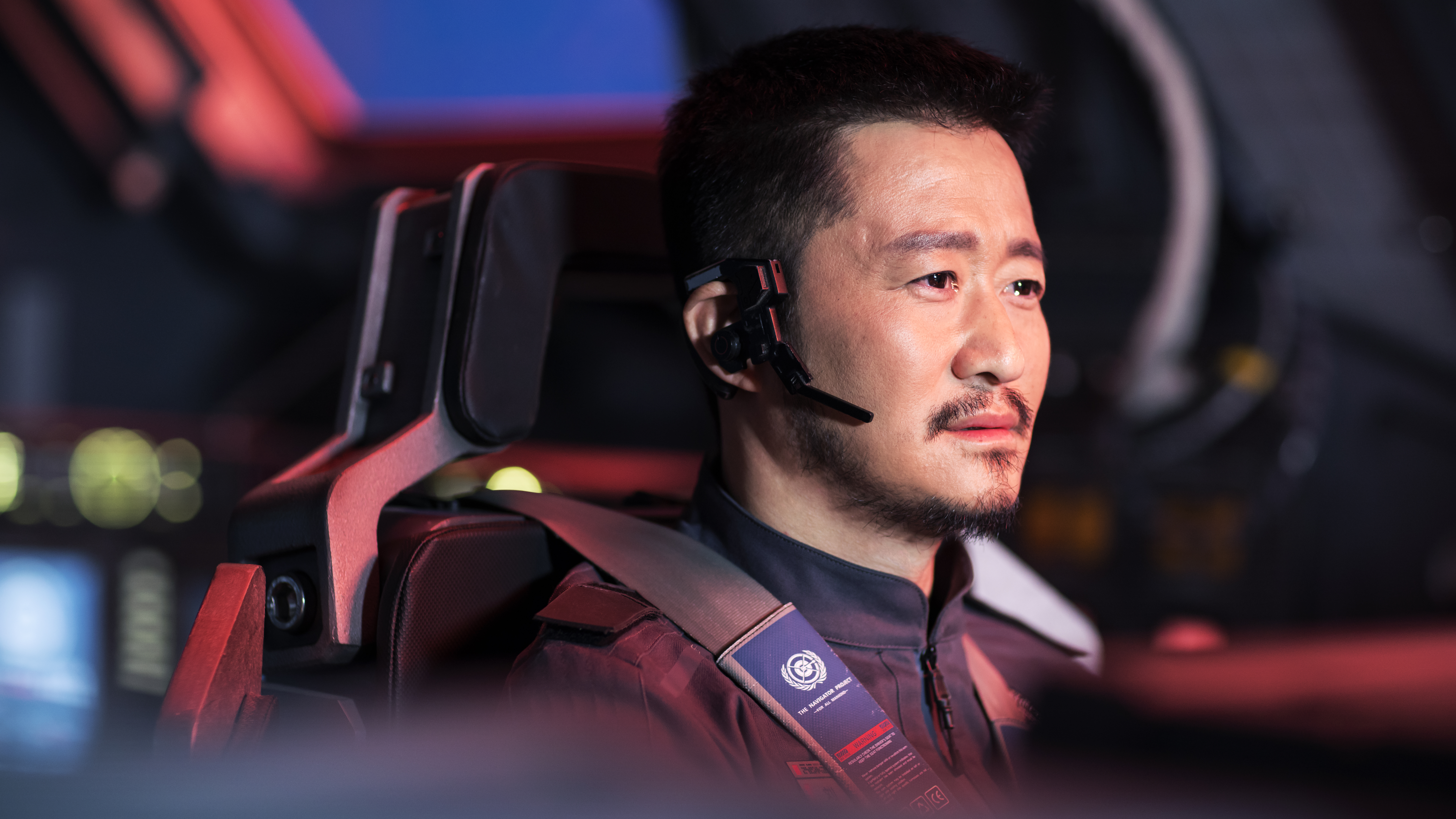 吳京算是《流浪地球》的男主角，戲份佔扭轉劇情關鍵，但他在宣傳時卻說當初是用客串的名義參與演出。（Netflix提供）