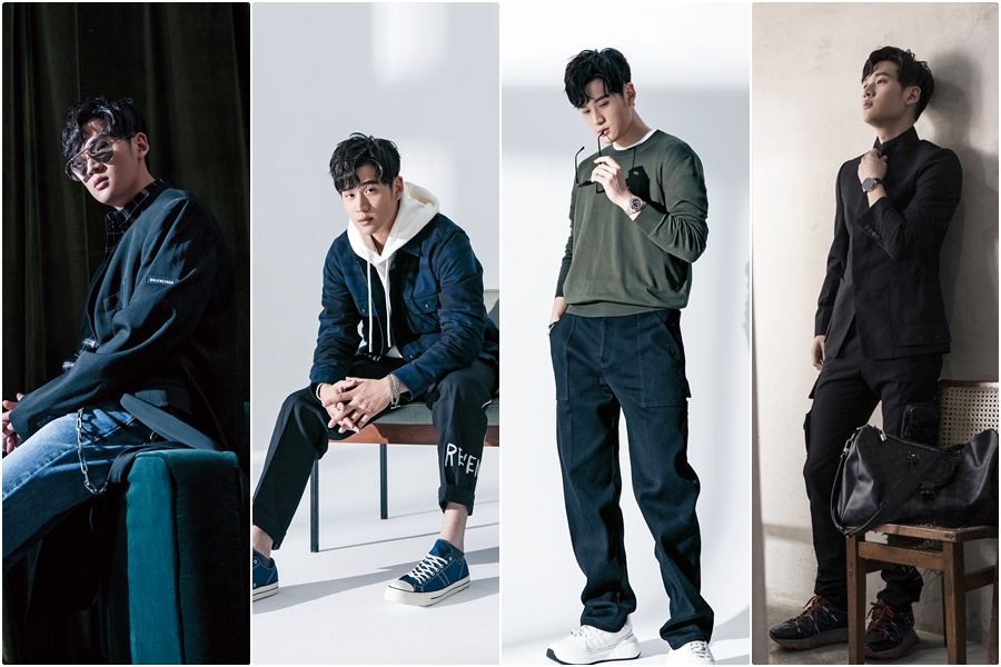 服裝風格反差很大的周興哲，喜歡街頭風也愛正式感，他透露最愛經典的風格，因為比較持久。