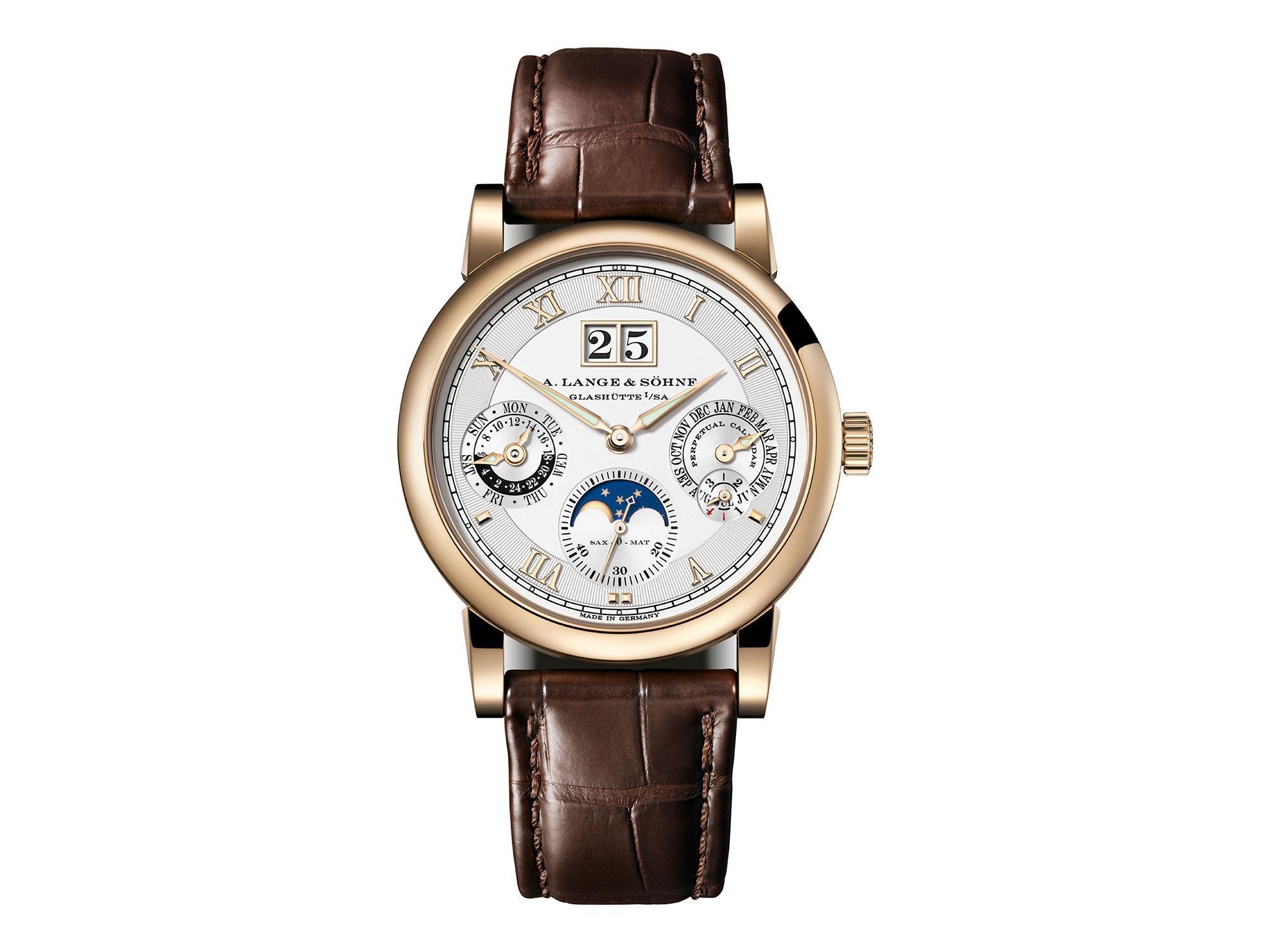 Langematik Perpetual Honey Gold，限量100只，定價NT$2,731,000。