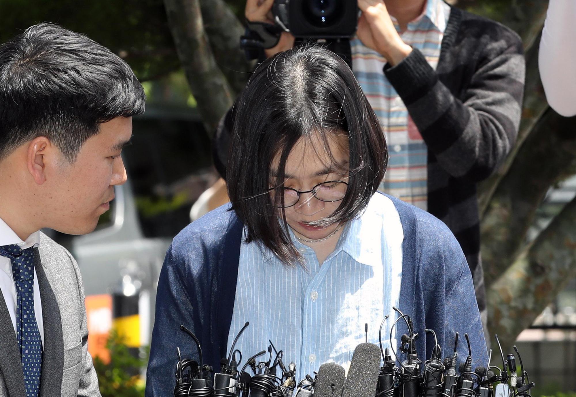 大韓航空千金趙顯娥因多次公然施暴行為而知名度大開。（東方IC）