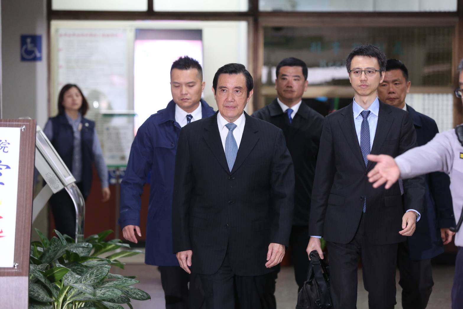 馬英九呼籲蔡英文總統速制定「妨害司法公正罪」，讓關說司法走入歷史。 