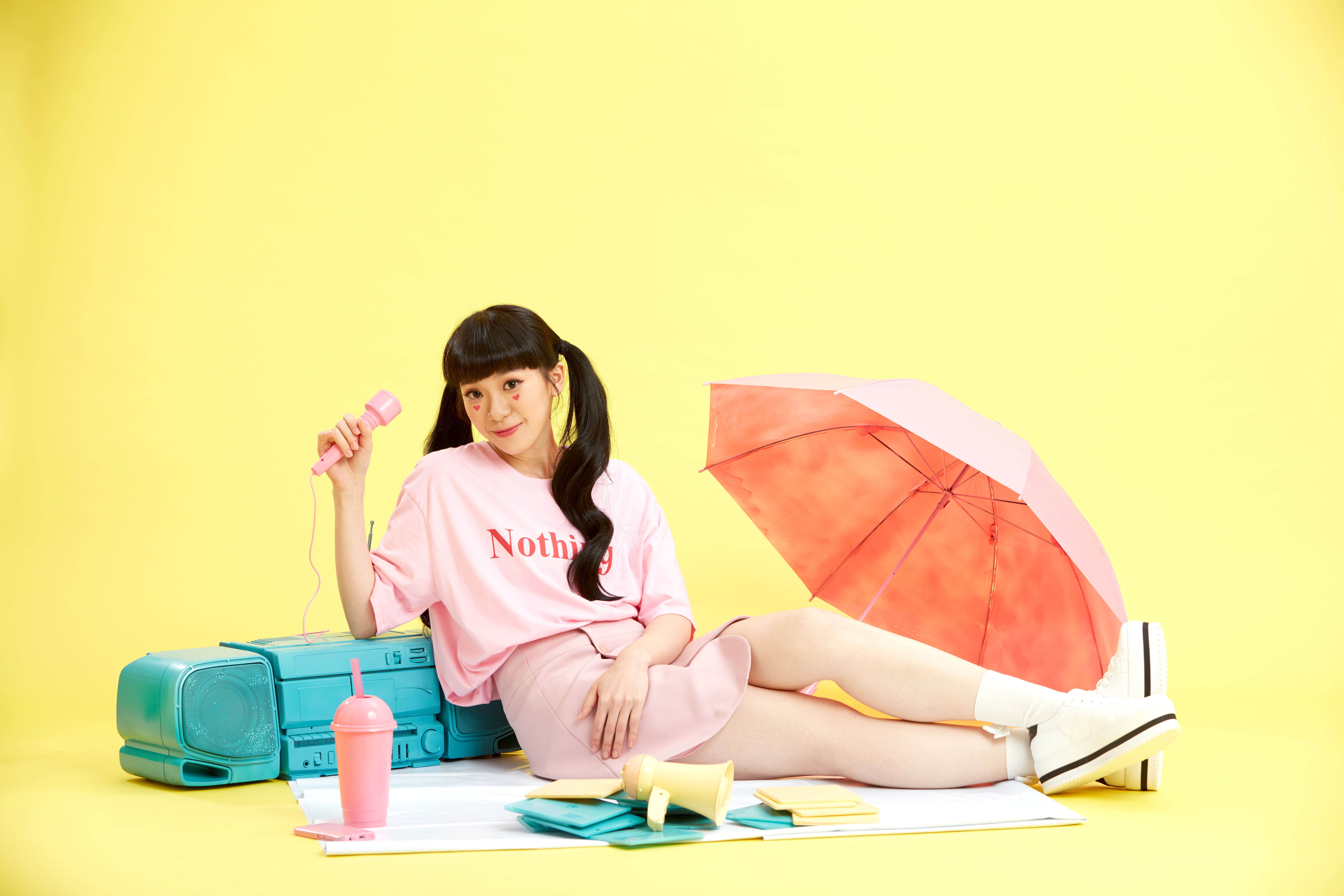 新人石尤（YOYO）大學畢業後北上圓歌手夢，用台語寫下自己人生中首張專輯。（李欣芸音樂製作提供）