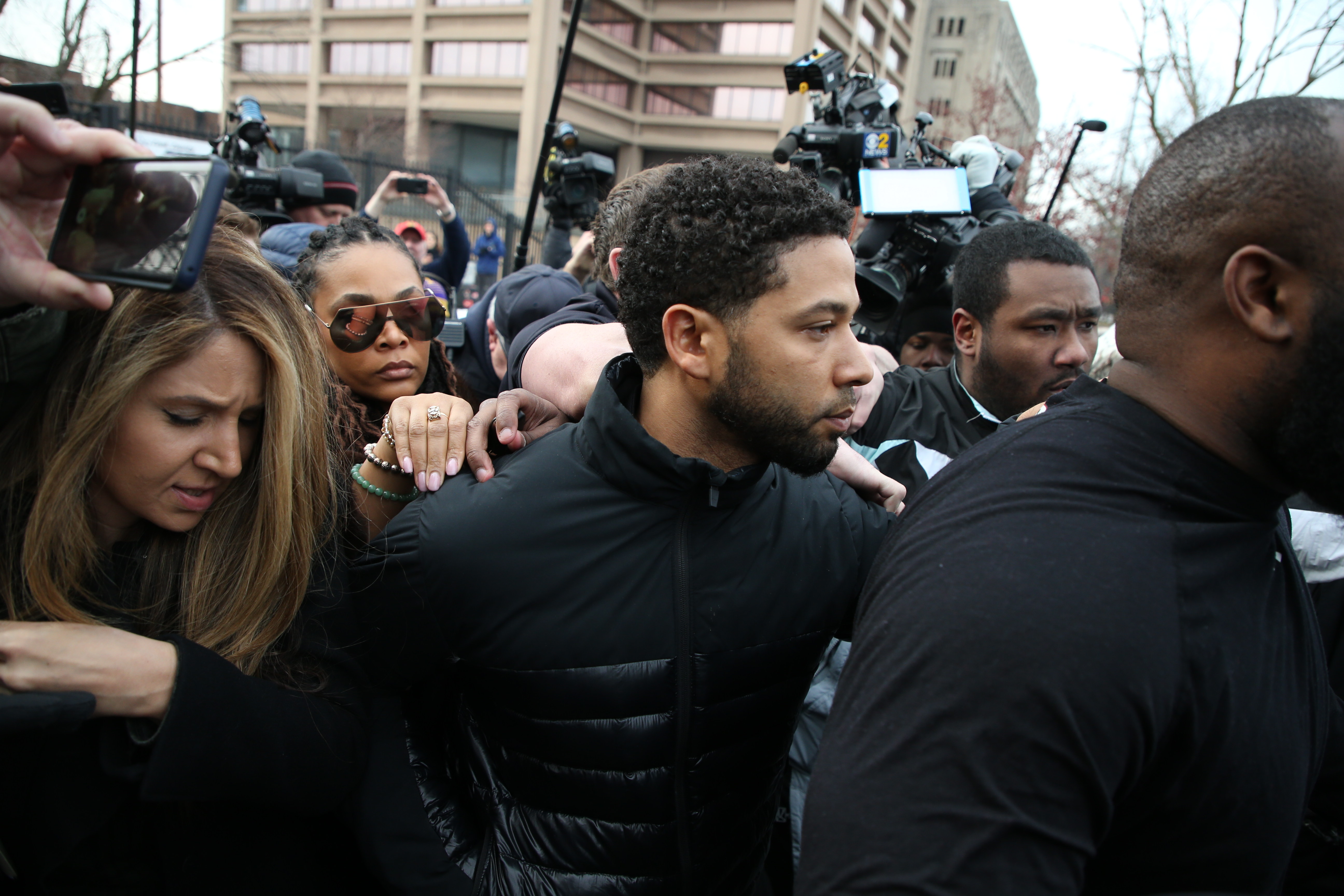 美國男演員Jussie Smollett買凶攻擊自己，挑起種族對立，來拉抬自己聲勢。（東方IC）