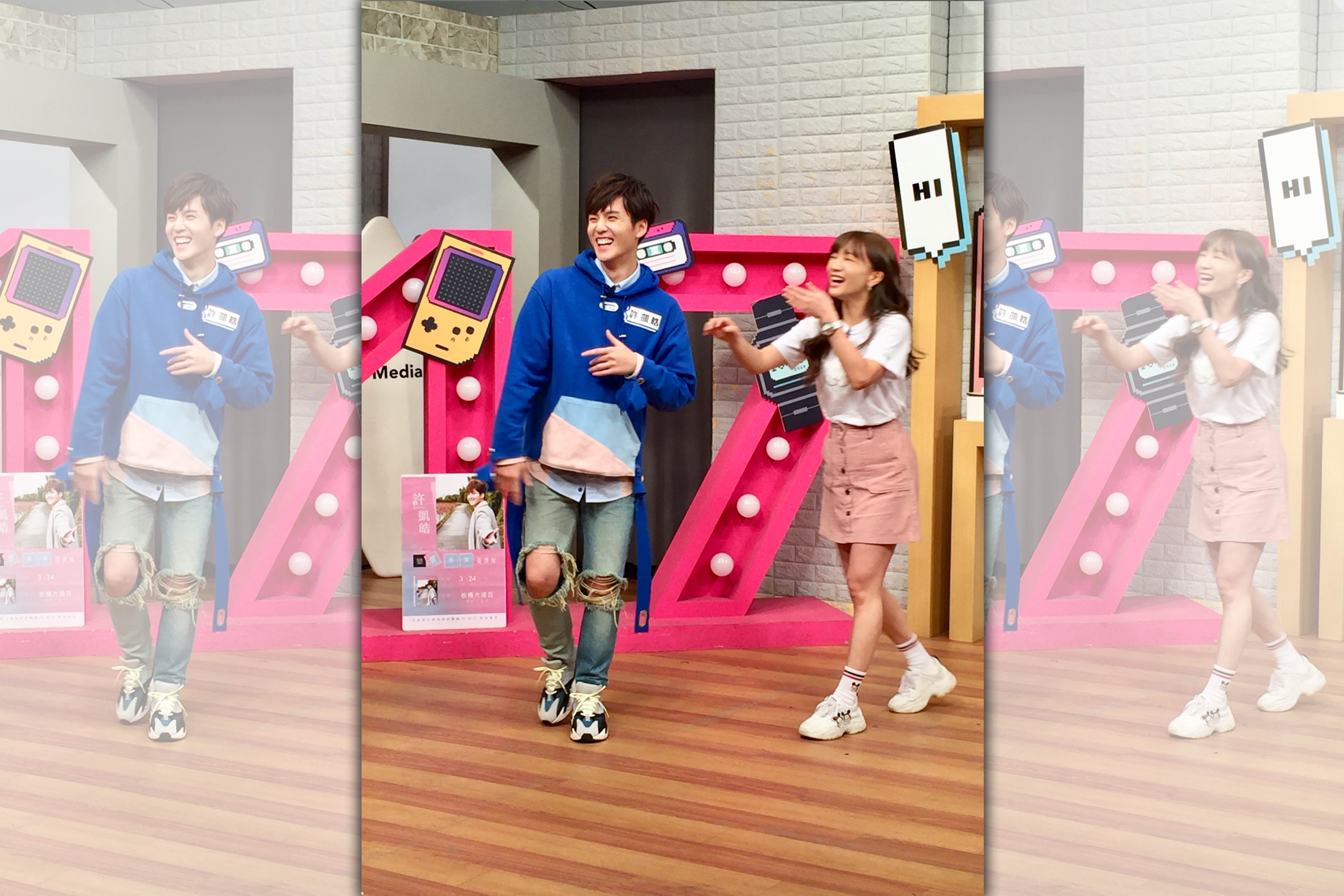 許凱皓不排斥被姐姐追求，讓玉兔覺得很開心很有機會。（趣你的娛樂提供）