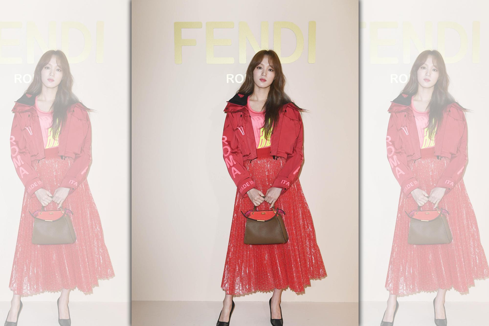韓星李聖經出席FENDI秋冬發表。（FENDI提供）
