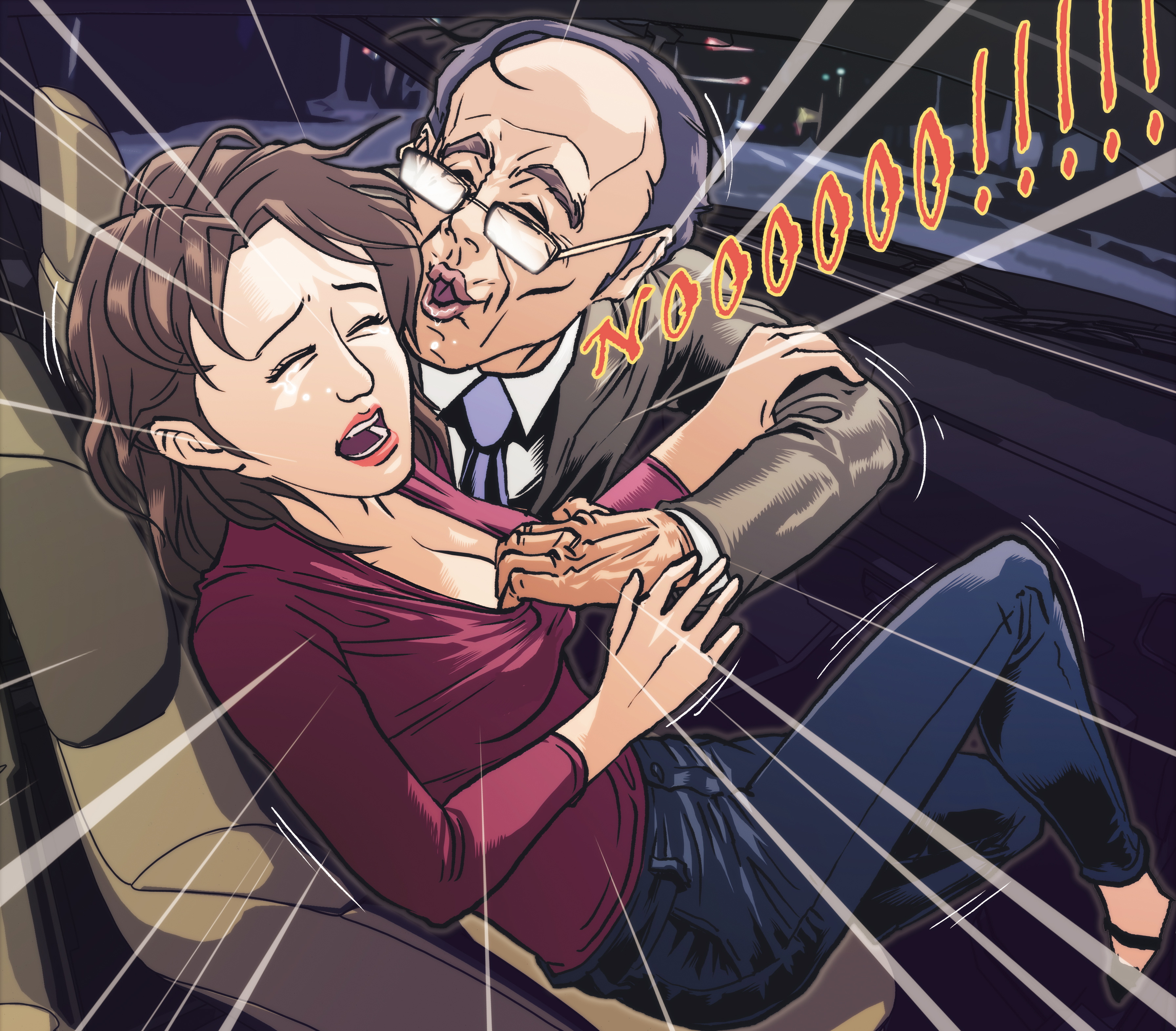 鄭世曜去年2月23日在車上對正妹黨工強吻、襲胸、摸臀，還瞎扯自己的精子很優秀，要正妹當他的小三。