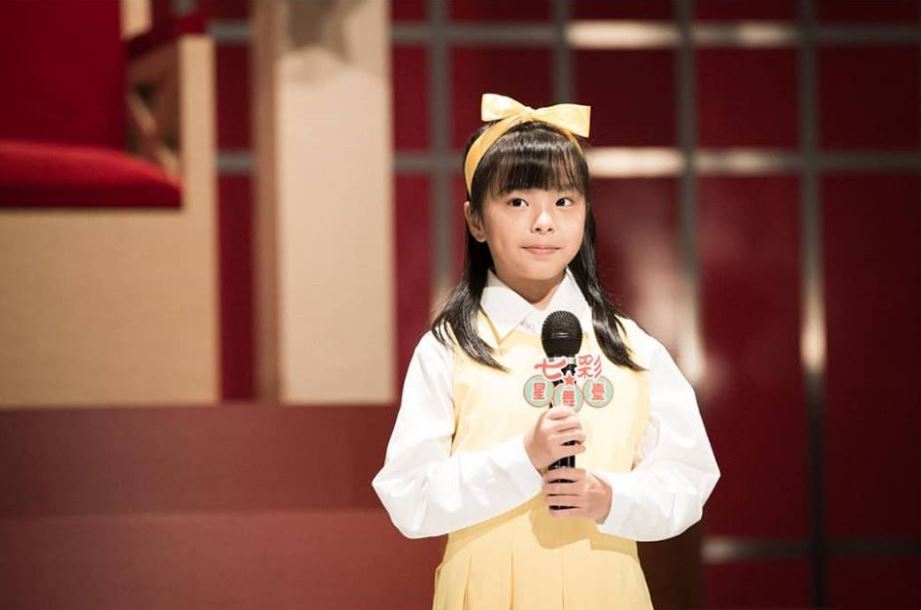 在《還願》中飾演「杜美心」的童星林芷瑈的母親，也透過臉書聲援赤燭。（翻攝自林芷瑈 -紅衣小女孩2粉專）