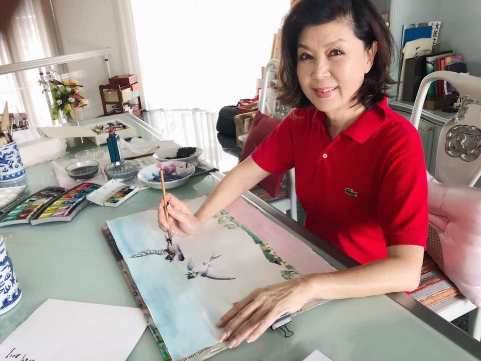 台灣資深藝人白嘉莉無償擔任台中全球代言人。（翻攝自白嘉莉粉絲專頁）