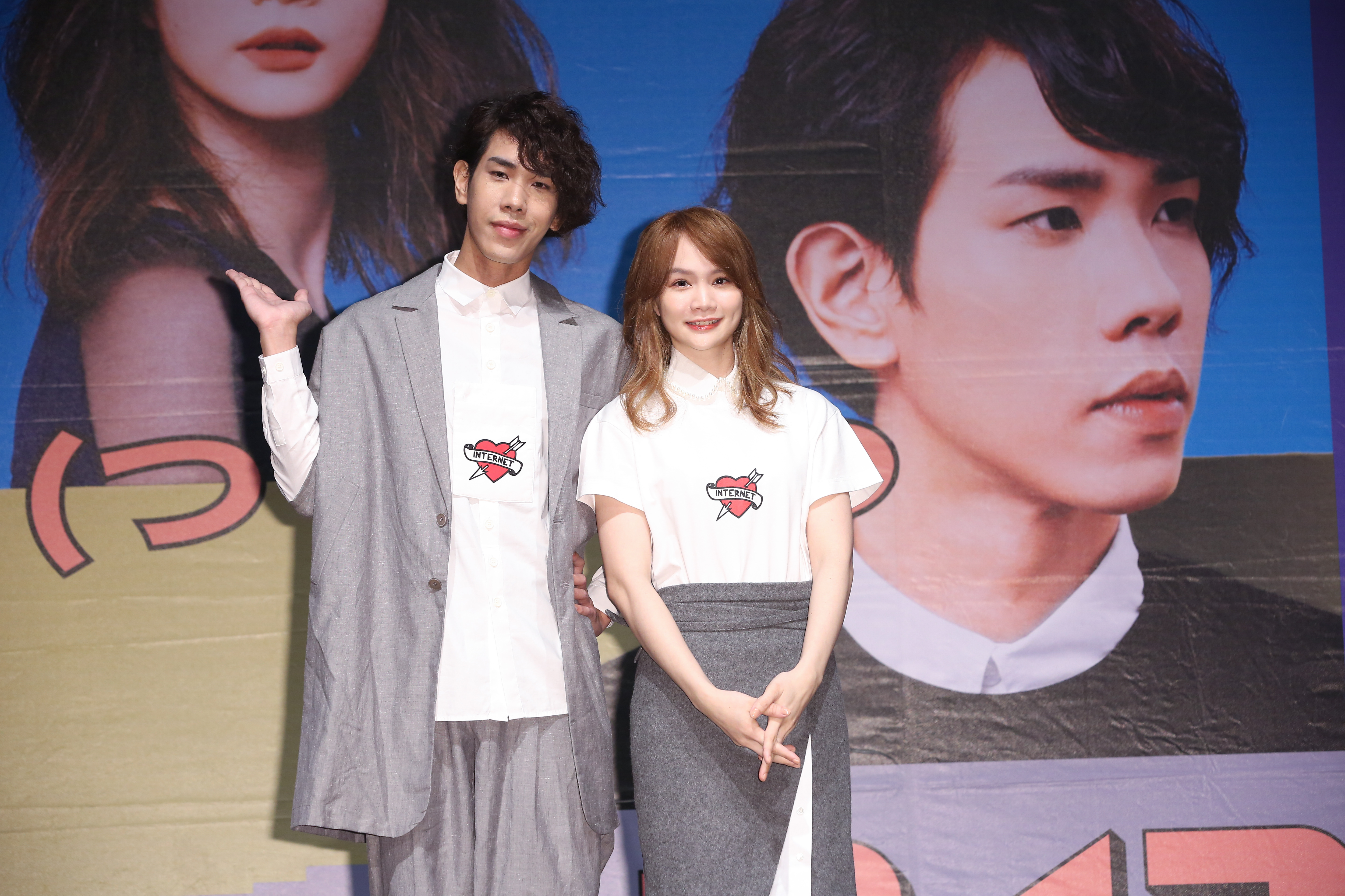 金曲組合慢慢說舉辦發片記者會，遇上女主唱利得彙受傷，反而更見2人真情。