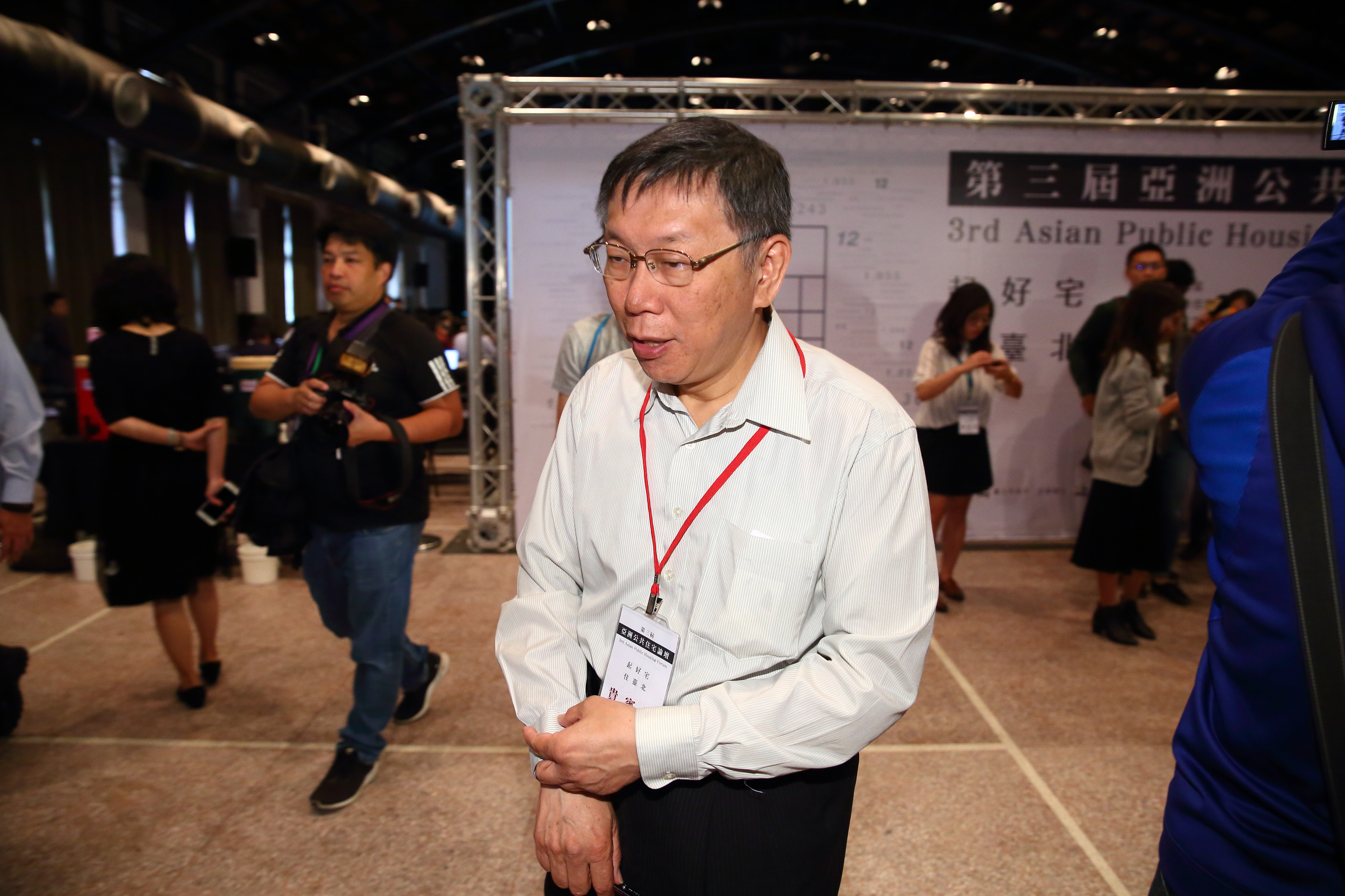 柯文哲原訂今天和以色列總理會面，因對方臨時要飛往俄羅斯見普丁而取消。（本刊資料照）