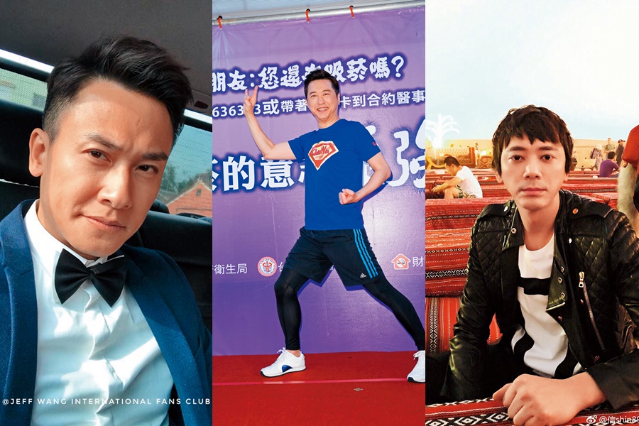 演藝圈有不少單親爸，他們邊賺錢邊照顧兒女。