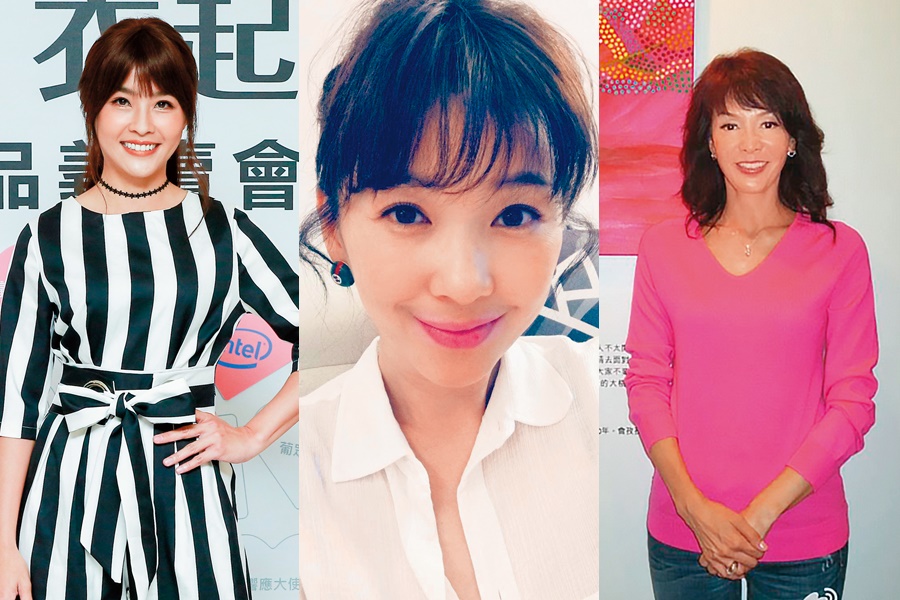 小嫻、六月及港星鄭裕玲情變都傳出與宗教有密切關係。（圖取自六月、鄭裕玲臉書）