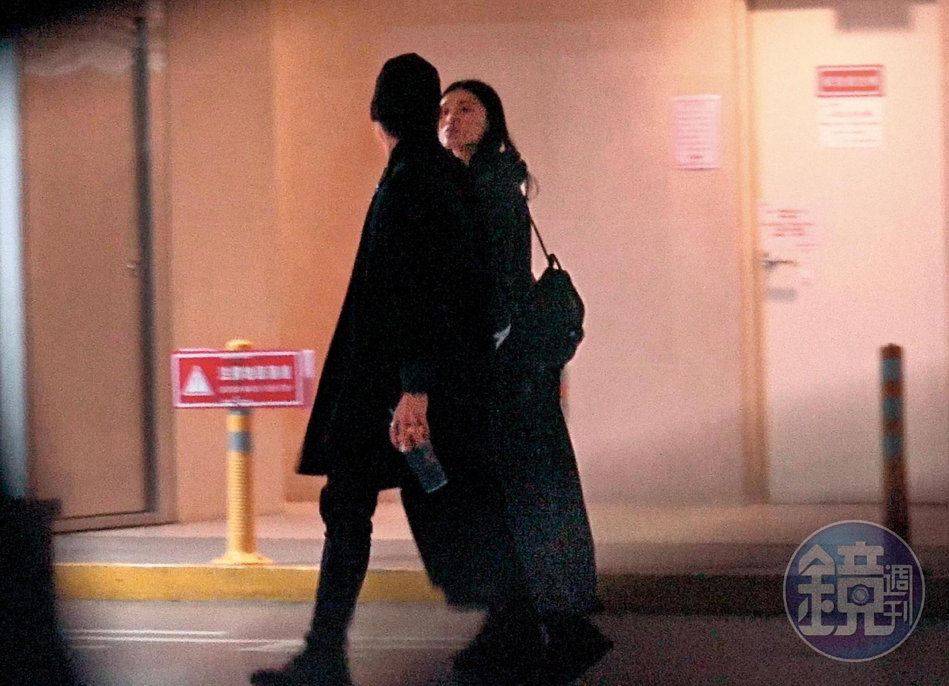 本刊直擊倪安東與管罄停車場啾不停，讓這對不倫男女戀情再度浮上檯面。