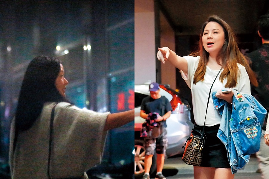 名媛楊秀容（右）在IG上自爆婚變，閨密孫芸芸（左）不忘陪伴在身邊慶祝她生日。