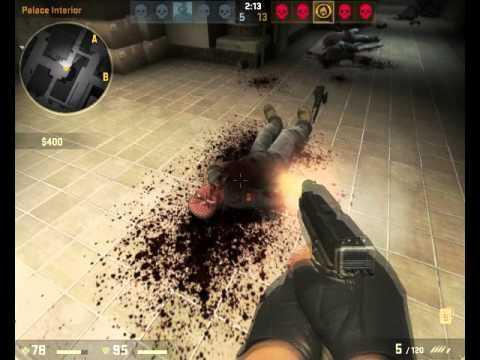 《CS: GO》在中國的自主規制，就是將血塗黑。