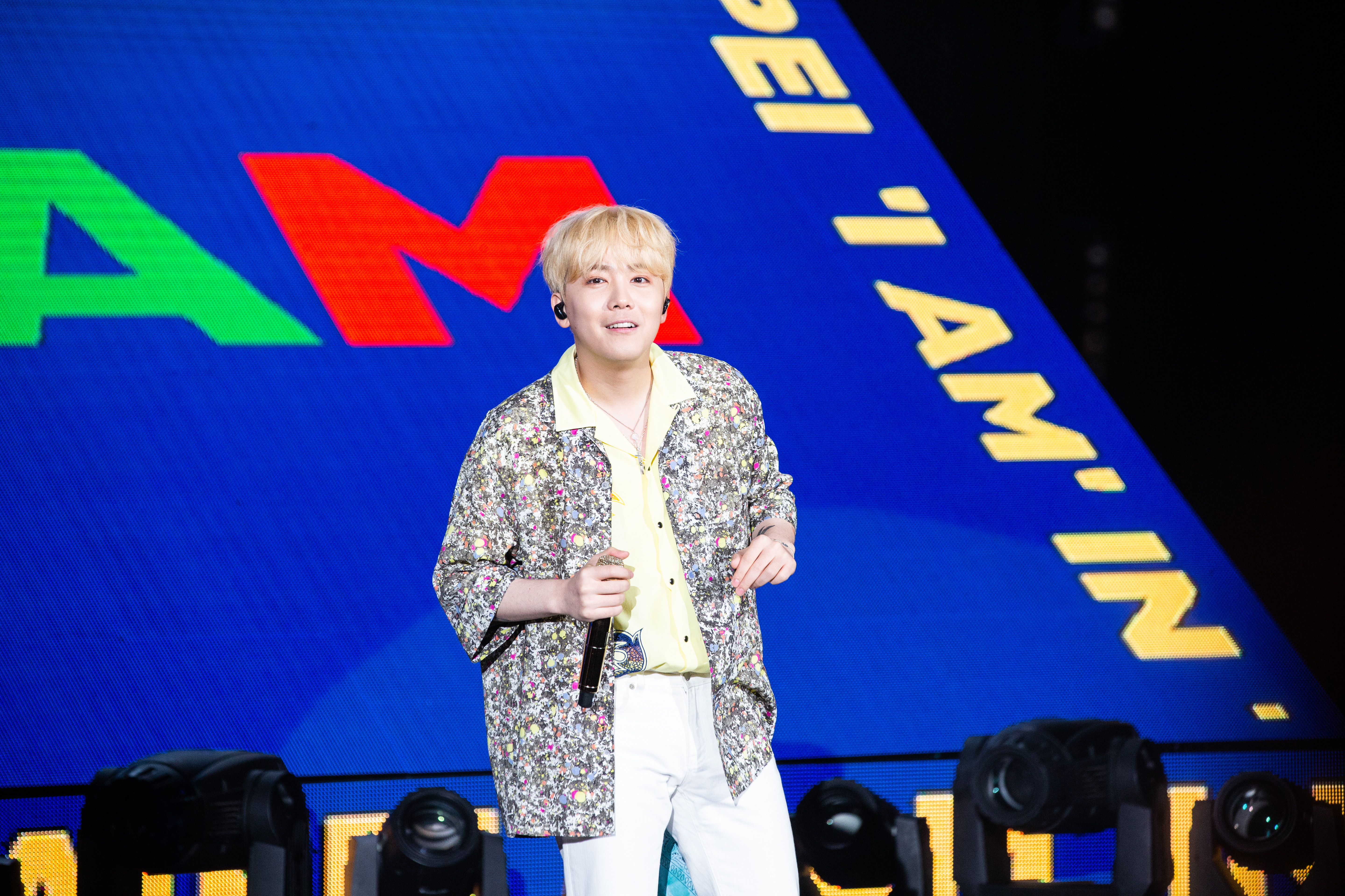 李洪基昨（2日）舉行《I AM》演唱會，當天也是他的生日。