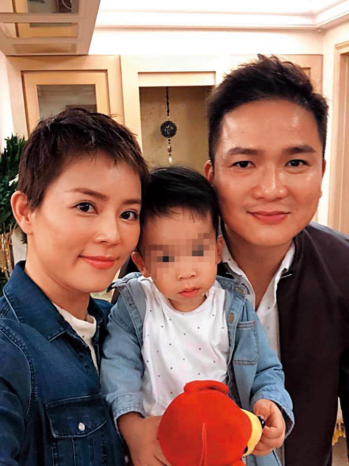 2017年劉香慈升格為人母，兒子Teddy如今快2歲，劉香慈坦承自己對兒子的生活習慣和禮貌要求甚嚴。（翻攝自劉香慈臉書）