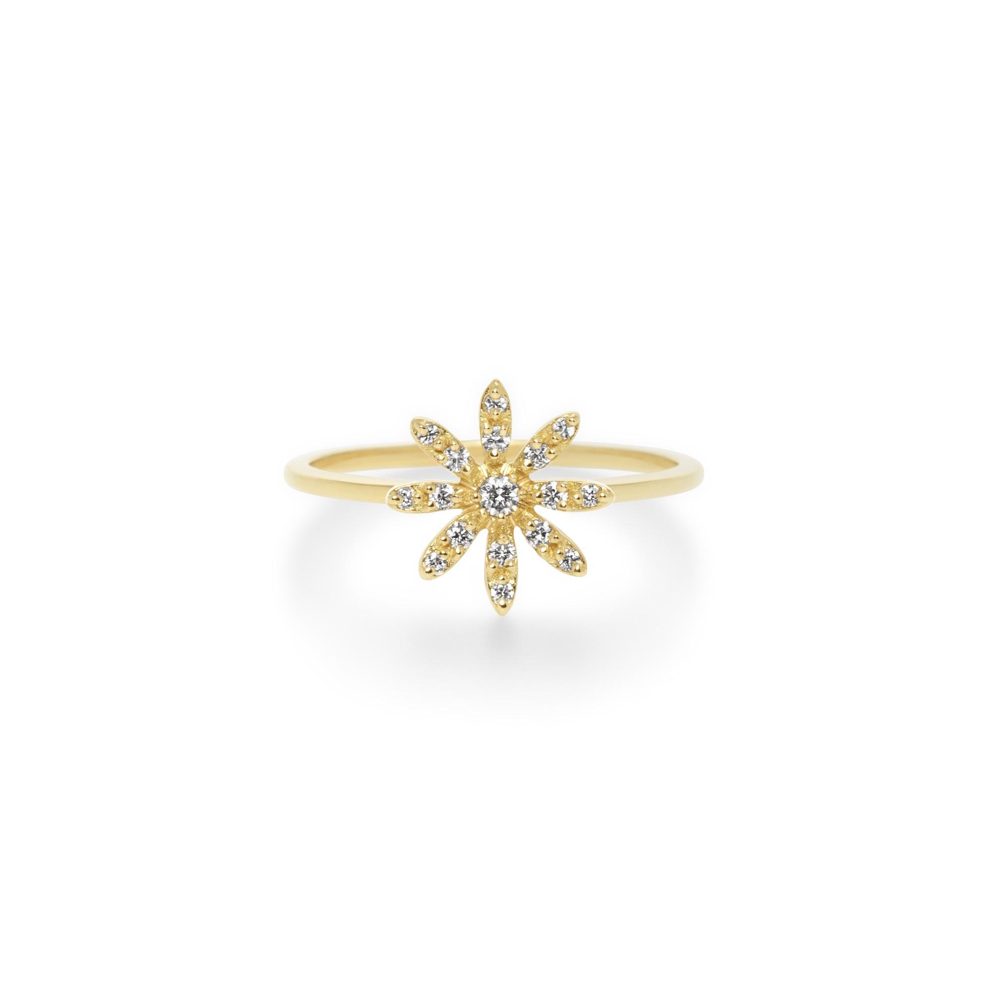 AHKAH full bloom 戒指(小)。NT$28,200（AHKAH提供）