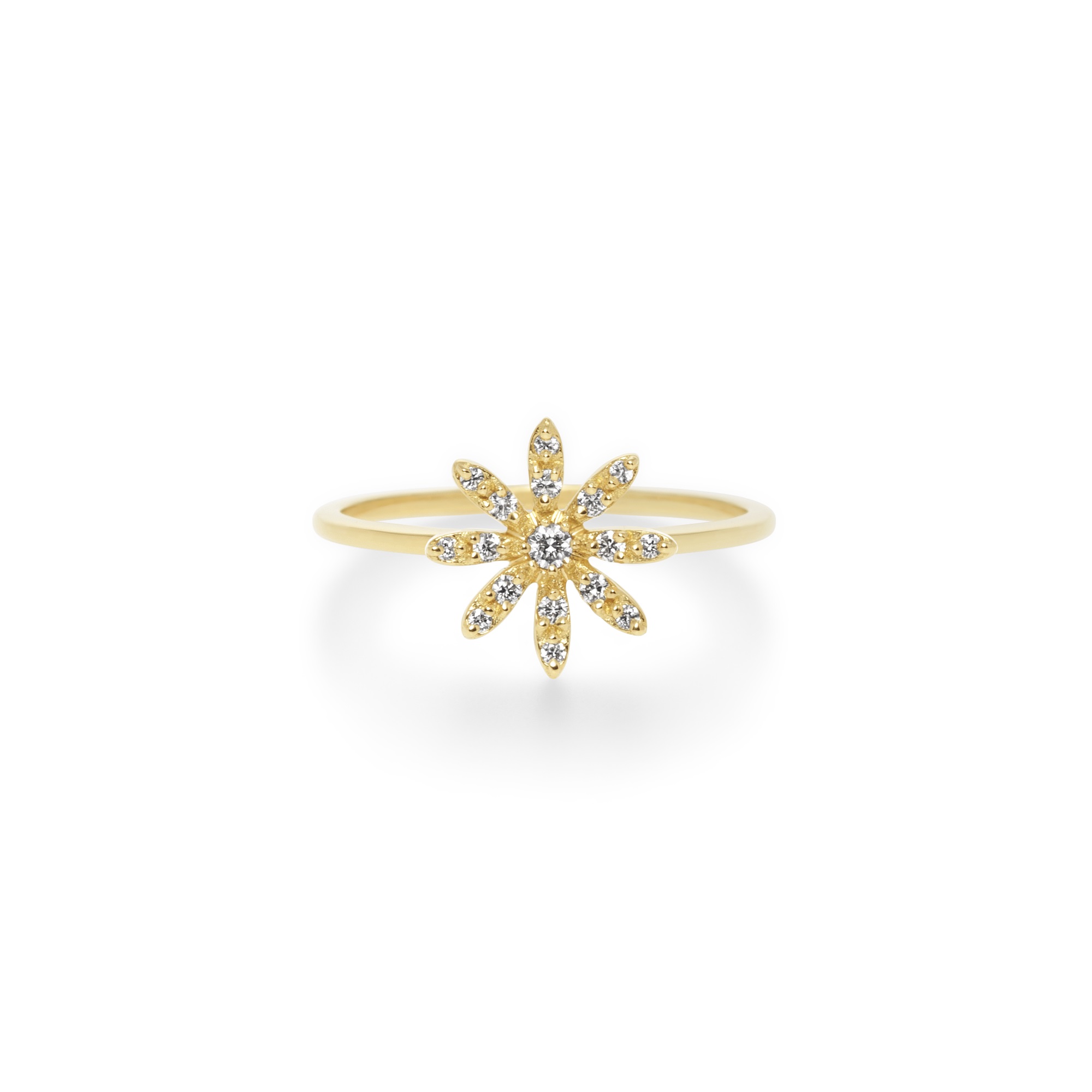AHKAH full bloom 戒指(小)。NT$28,200（AHKAH提供）