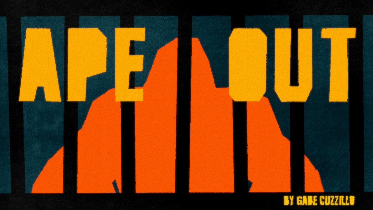 快放我回家！猩猩終於受不了了，恣意摔槌打砸、破壞眼前的一切吧！