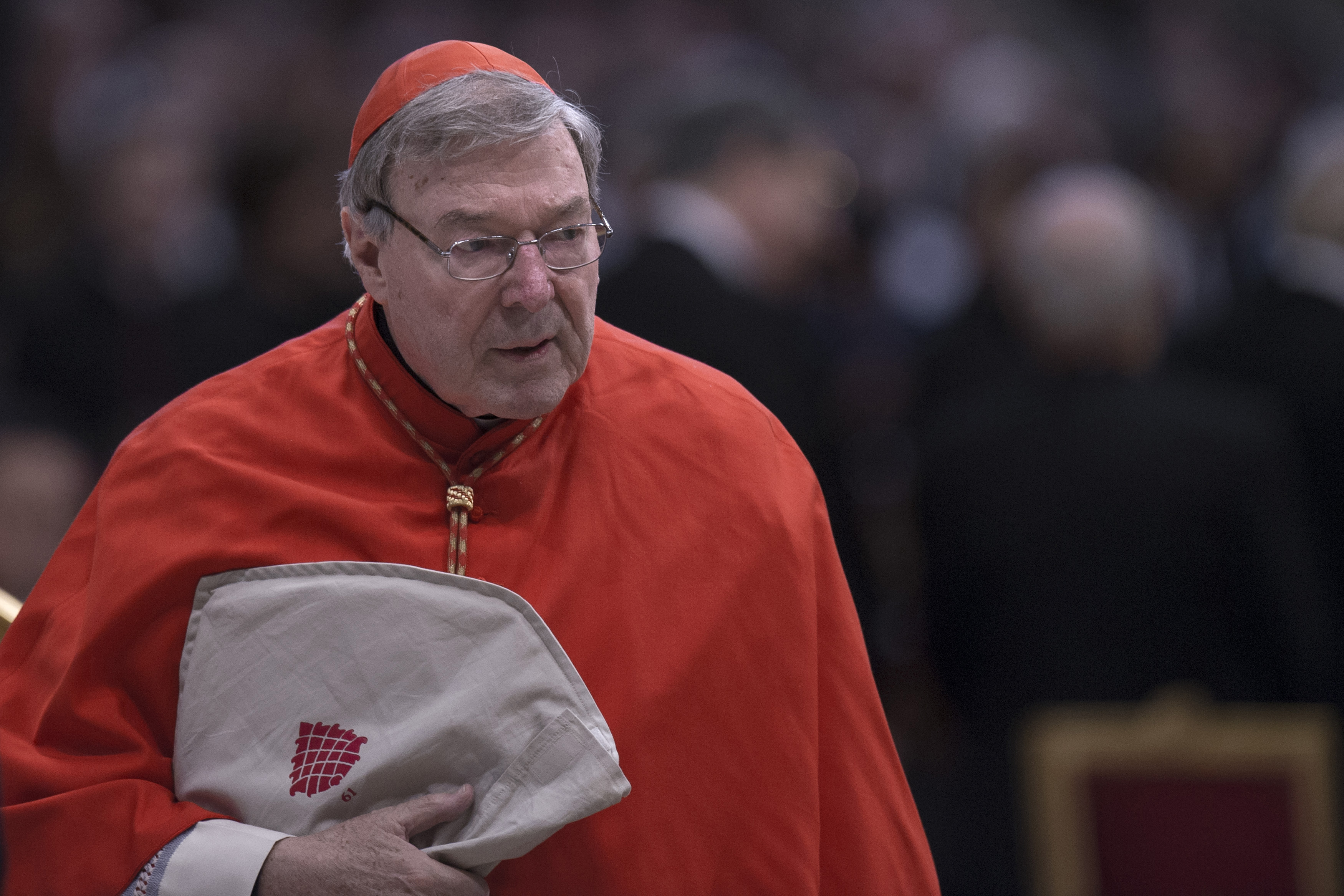 澳洲天主教最有權力的巨人，也是梵諦岡第三號人物的裴爾，如今已因性侵男童案成了階下囚。（東方IC）