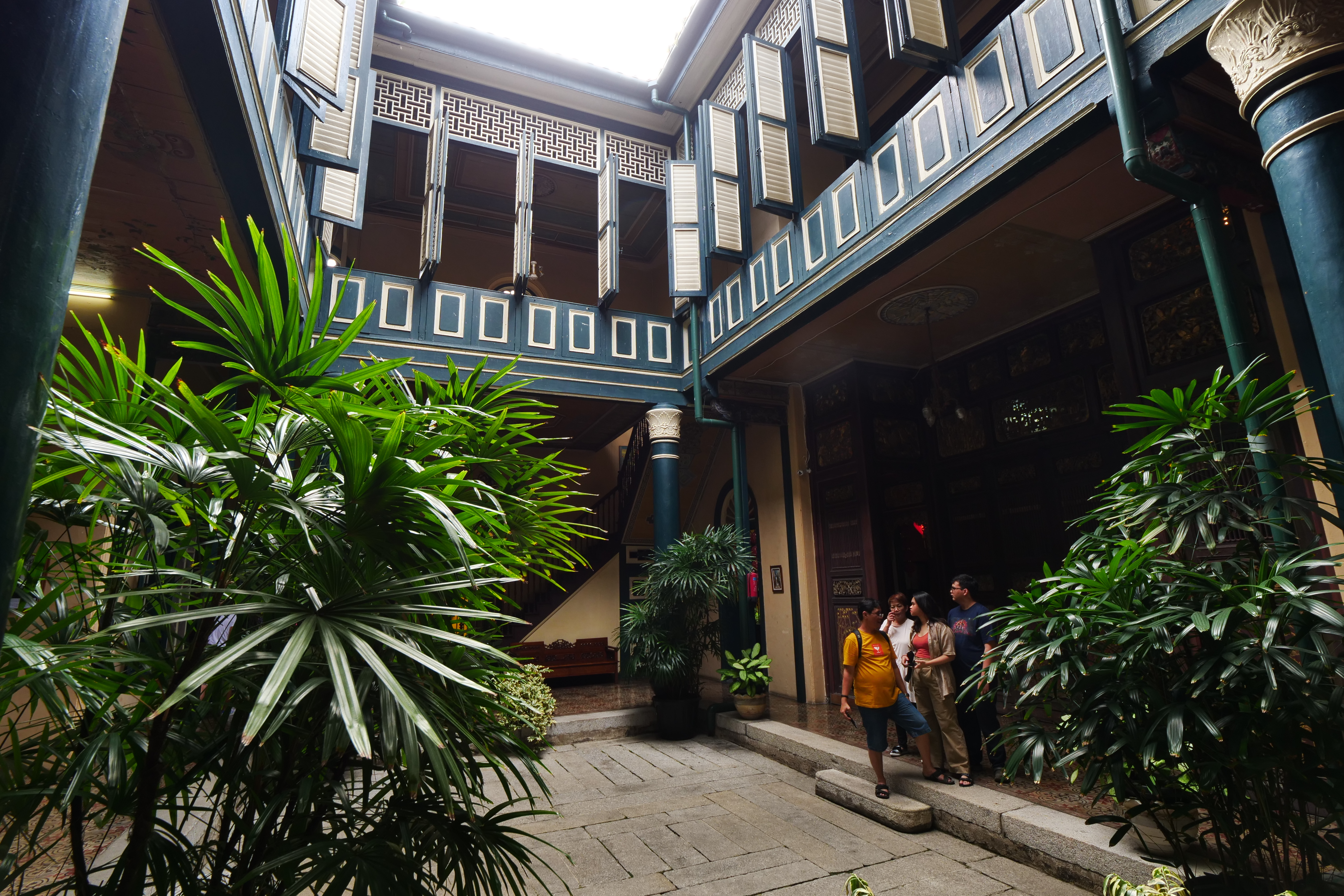 「張阿輝故居」建築設計揉合中國、馬來、荷蘭的特色。